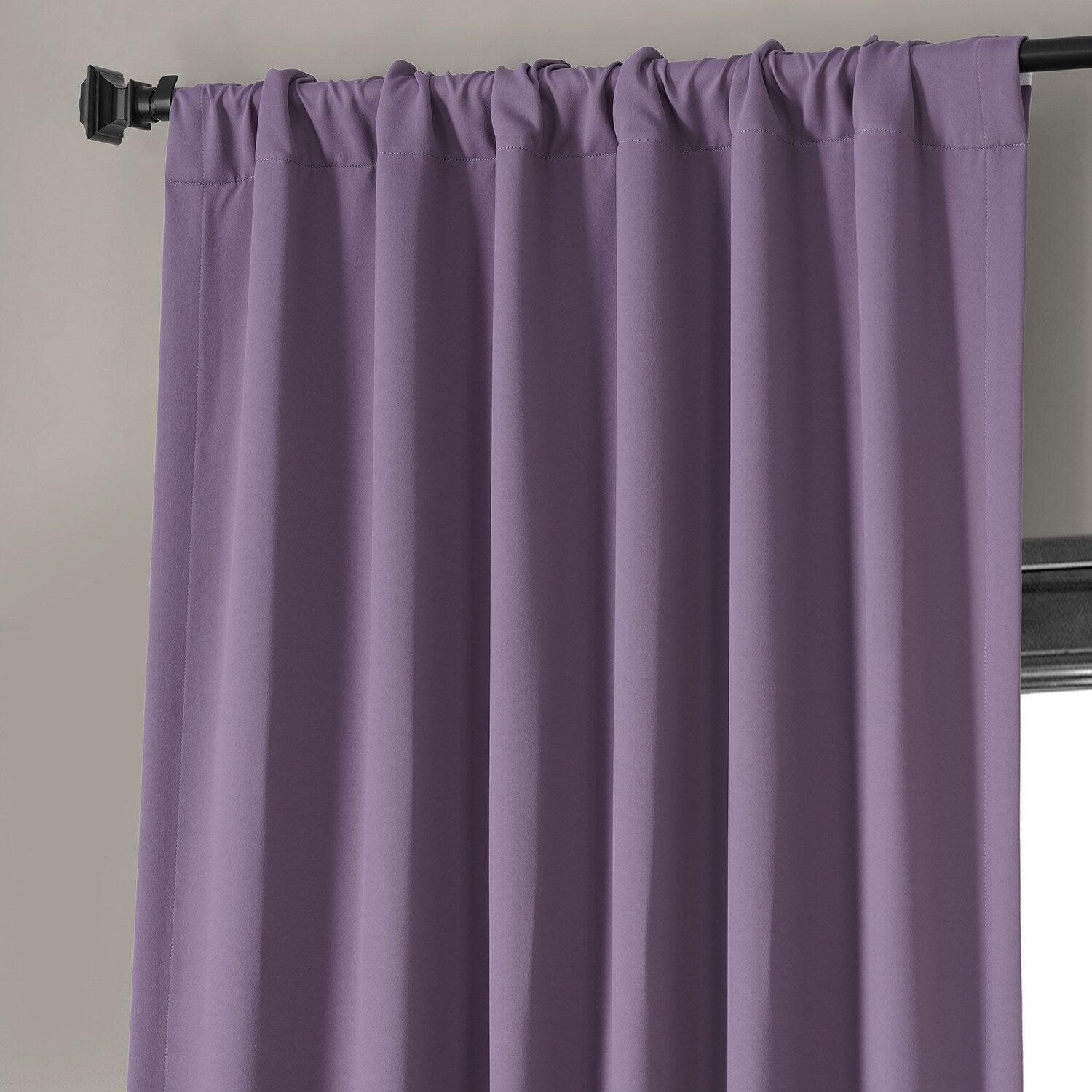 Boho Purple Blackout Curtains for Bedroom - 2 Panels Set, Thermal Insulated Noise Reducing Window Drapes for Hotel & Home Decor, 100% Room Darkening Curtains for Better Sleep & Privacy