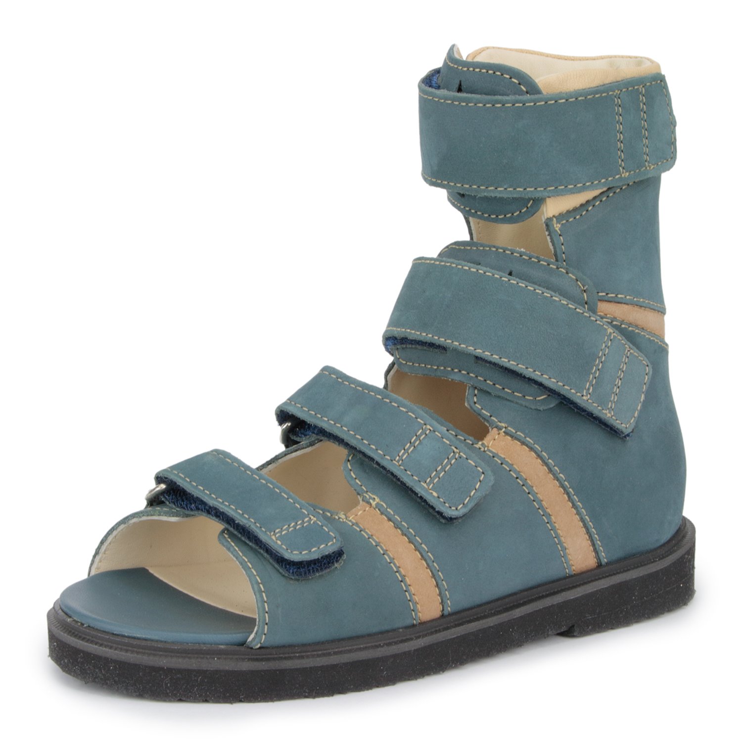 Memo Basic CP Kids Ankle Support Sandals with Built-in AFO Brace - Therapeutic Footwear for Children with Cerebral Palsy | Perfect for Daily Wear, Therapy Sessions & Outdoor Activities