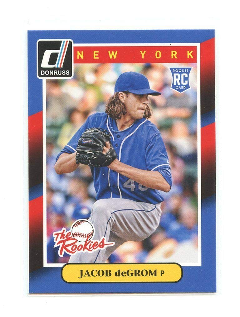 2014 Donruss The Rookies #74 Jacob DeGrom New York Mets Rookie Baseball Card - Mint Condition, PSA Graded, Collectible Sports Memorabilia for Baseball Fans and Card Collectors - Perfect for Display, Investment, and Trading