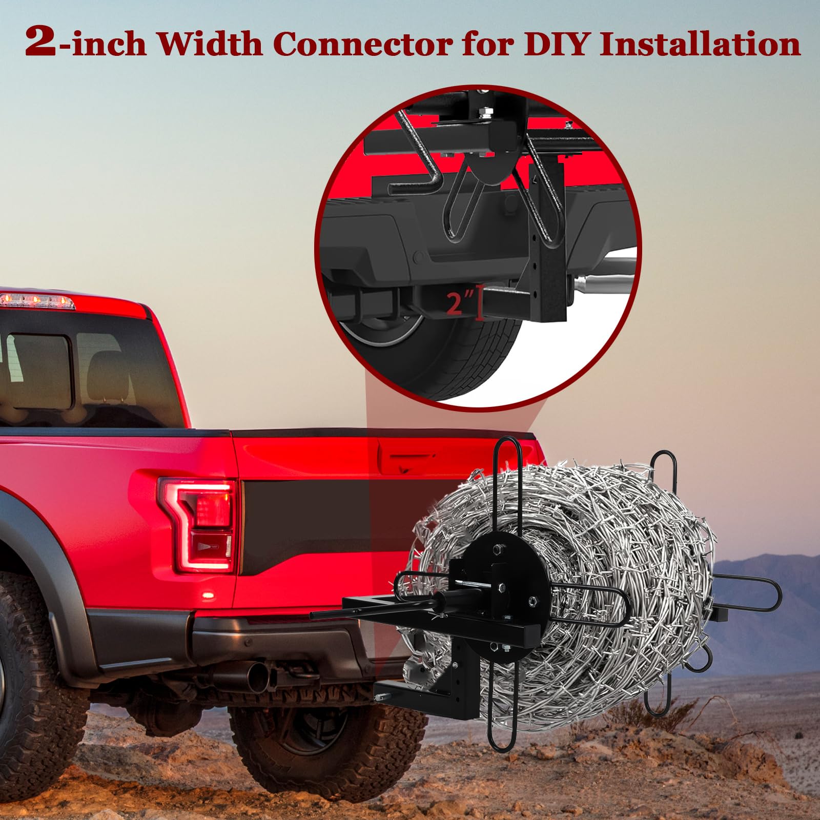 Heavy Duty Wire Unroller with Bolts - 2