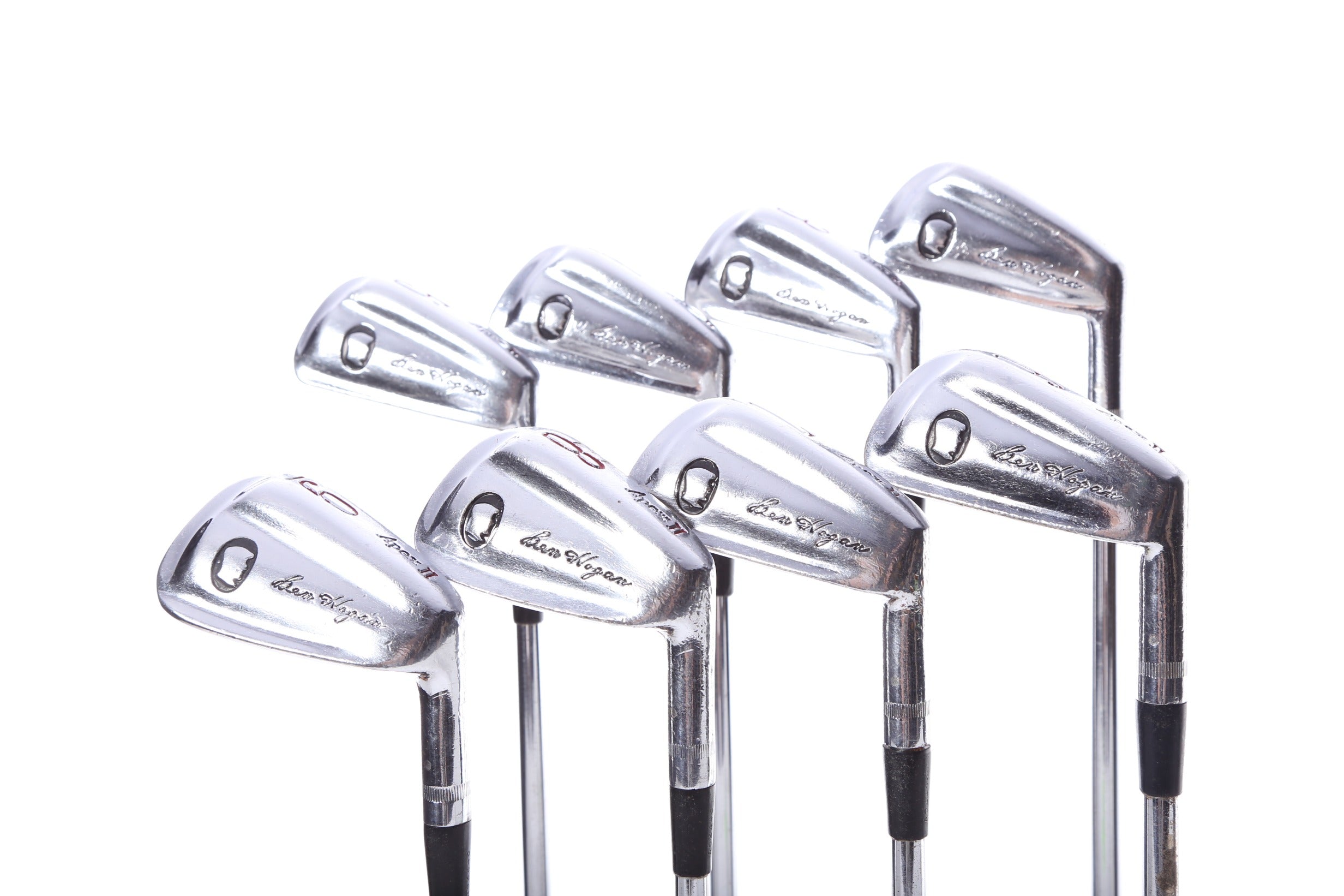 Used Ben Hogan APEX II Iron Set - Right Handed 2-9 Stiff Flex Golf Clubs for Men | Perfect for Mid-Handicap Players on the Course
