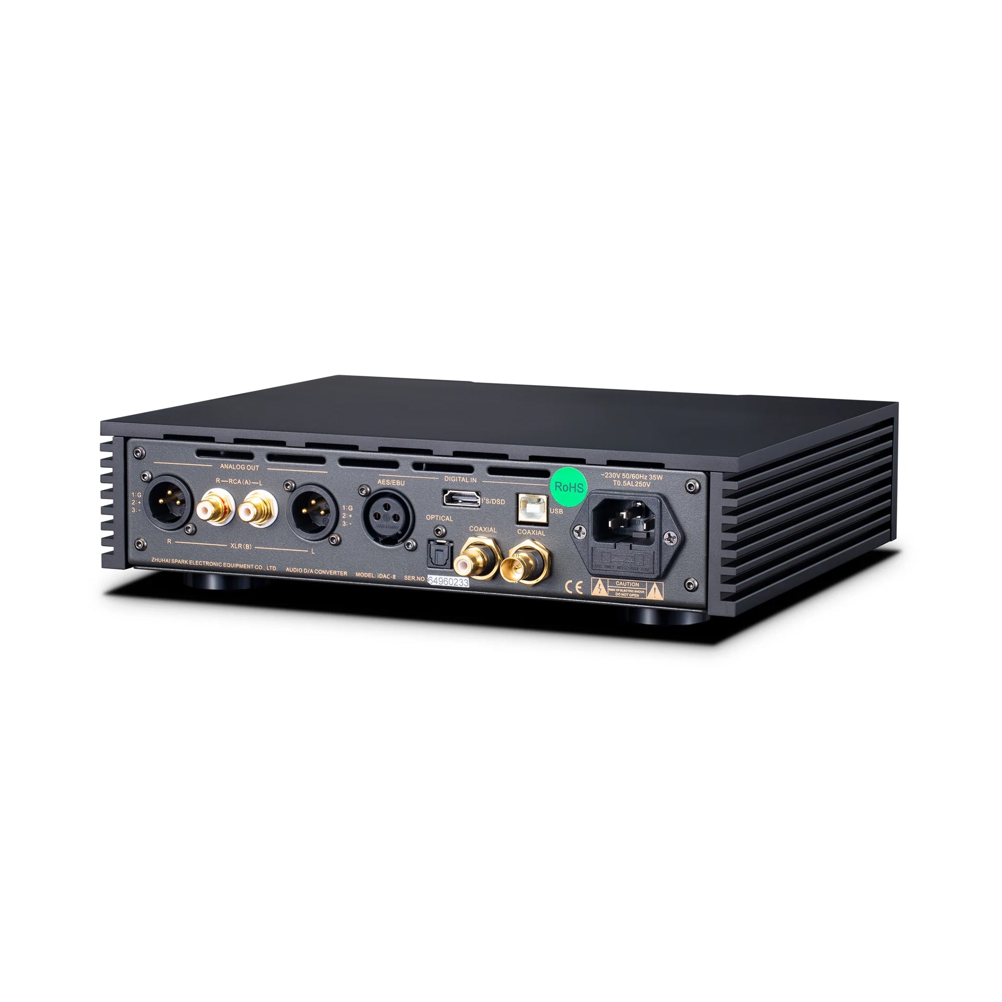 Cayin IDAC-8 Dual Timbre DAC - High Resolution Digital to Analog Audio Converter for Home Theater & Audiophile Music Systems