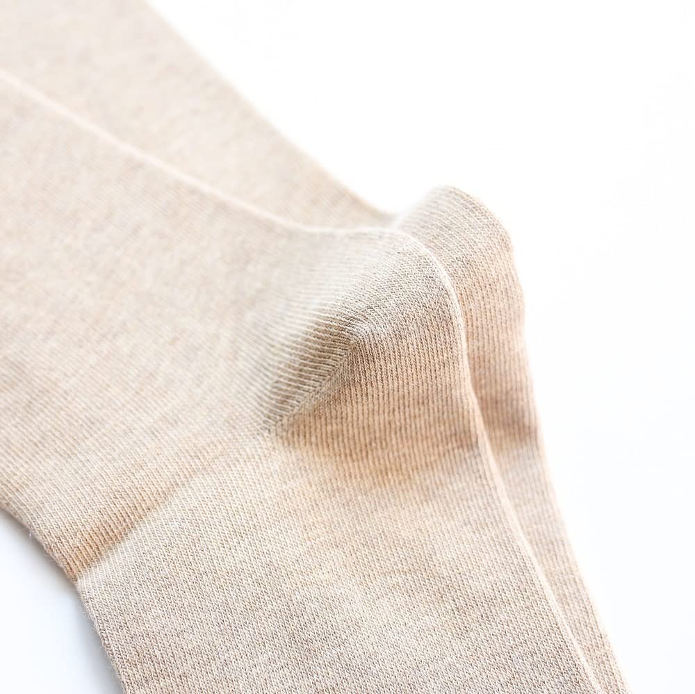 WROLEM Men's Running Socks - 5 Pack Breathable Cotton Crew Socks for Work, Dress & Athletic Performance - Perfect for Gym, Office & Daily Wear
