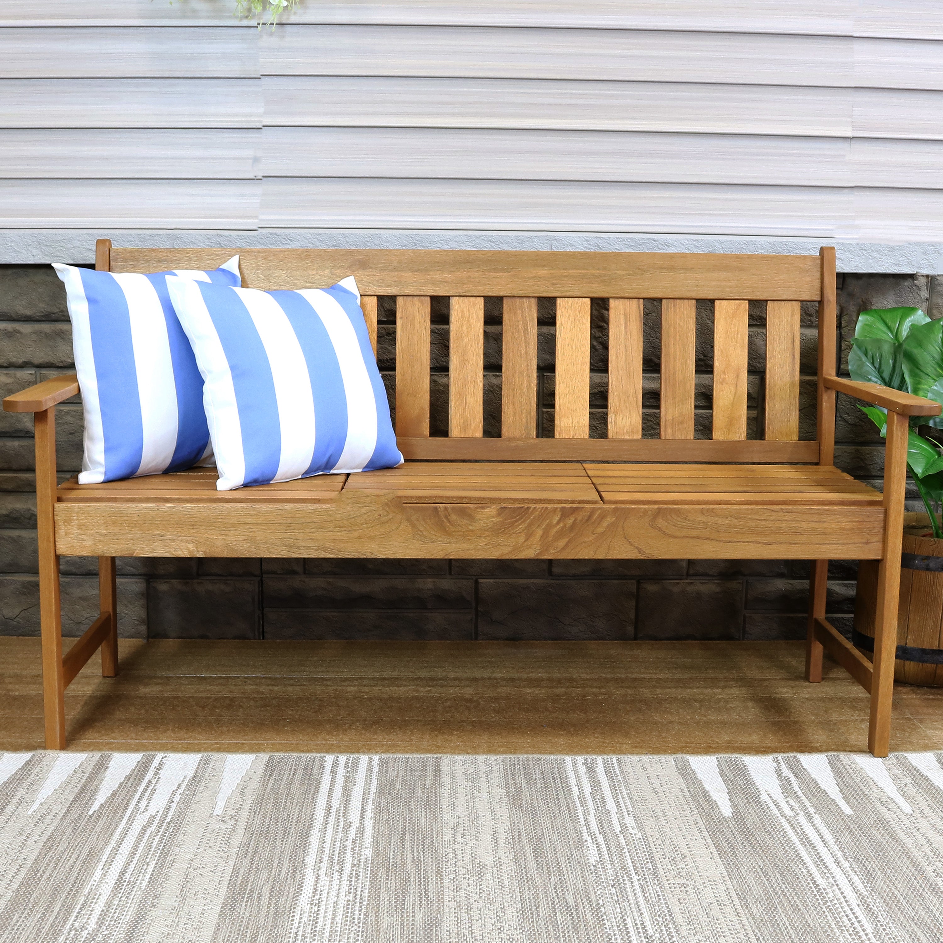 Stylish Sunnydaze Decorative Throw Pillows for Indoor & Outdoor Use - Perfect for Patio, Living Room, and Bedroom Decor