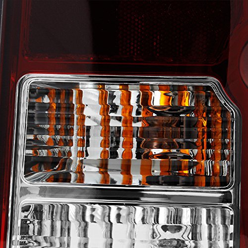 AKKON Dark Red Tail Lights Brake Lamp Replacement Pair for Pathfinder SUV - Left Driver & Right Passenger Side - Perfect for Night Driving & Enhanced Safety