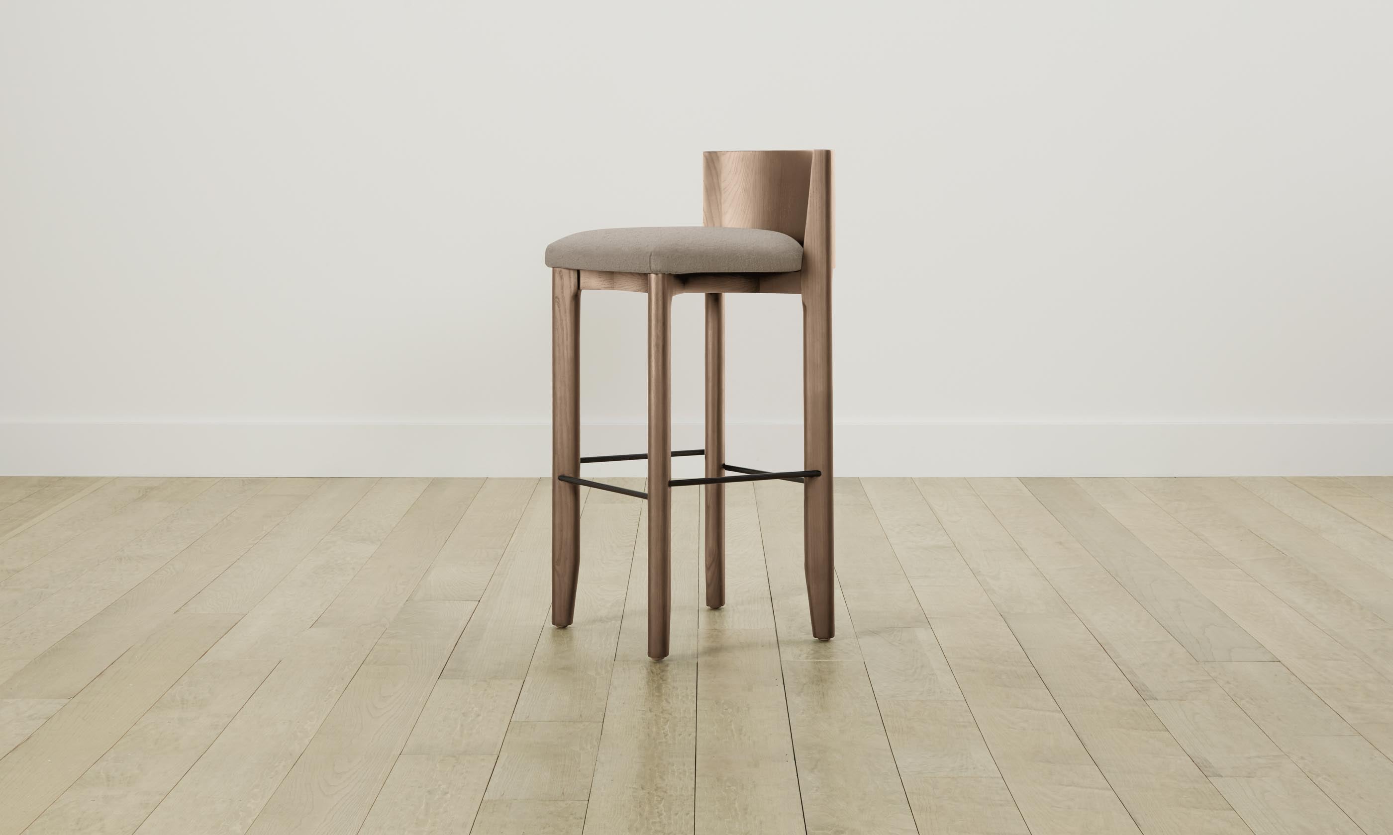 Premium Delancey Bar & Counter Stool with Performance Bouclé Upholstery - Modern Kitchen Island & Home Bar Seating for Dining & Entertaining