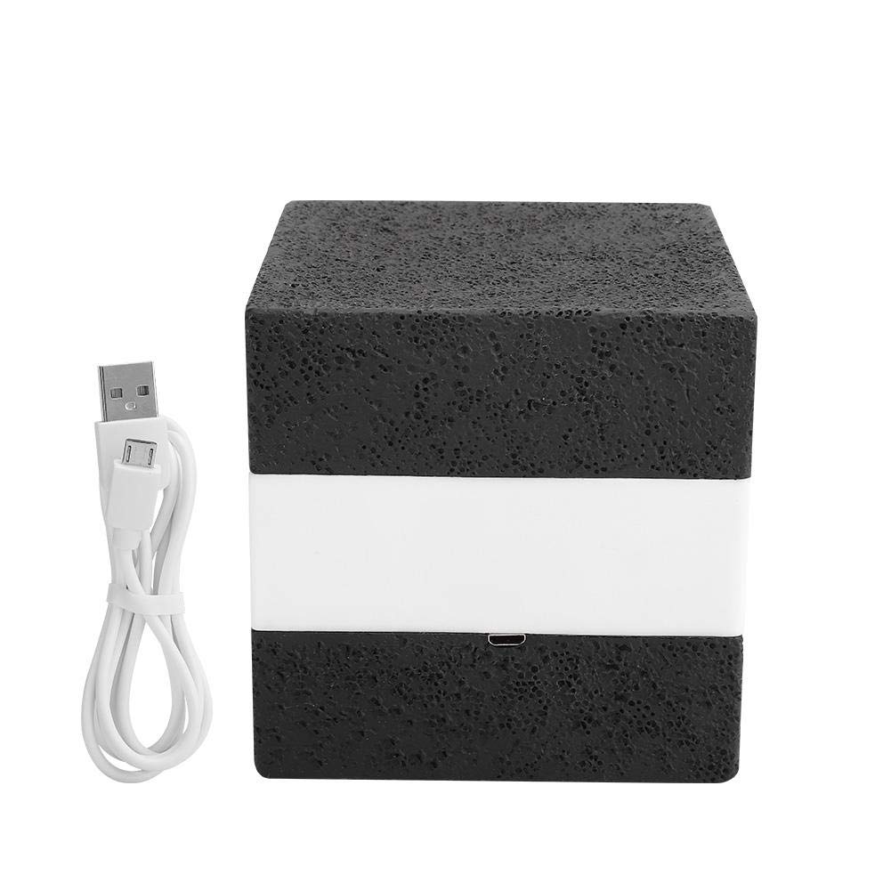 Taidda Touch Control Bedside Lamp - USB Powered Nightstand Light with 3 Brightness Levels, Modern Decorative Table Lamp for Bedroom, Living Room, Cafe & Office Use