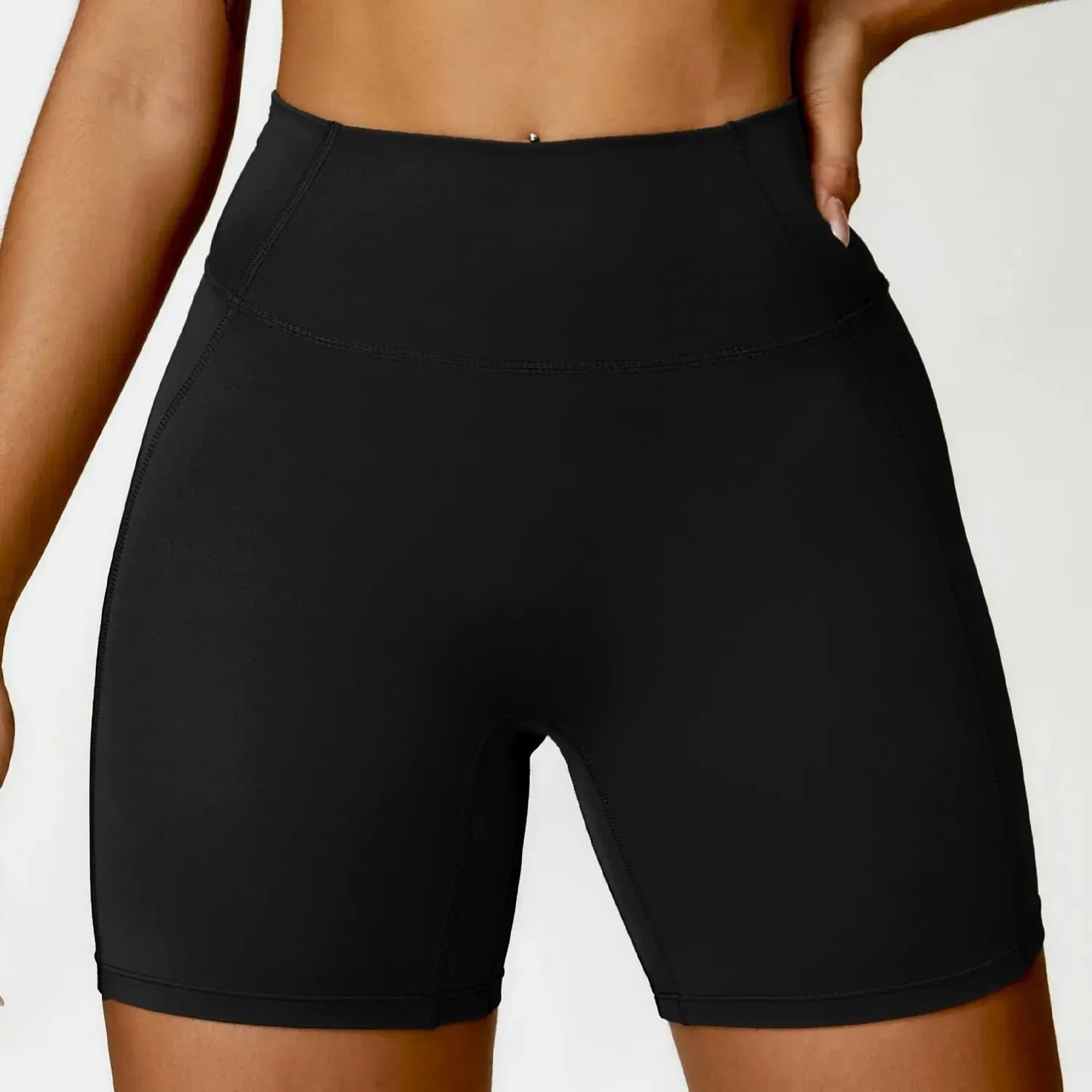 Women's Long Sleeve Quick Dry Yoga Outfit Set - Nude Zippered Sport Coat & Shorts for Fitness, Running & Workouts | Moisture-Wicking Activewear for Gym, Yoga & Outdoor Sports