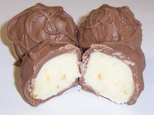 Scott's Cakes Premium Milk Chocolate Covered Pineapple Truffles - 8 oz Gourmet Gift Box | Perfect for Christmas Gifts, Holiday Parties & Sweet Treats