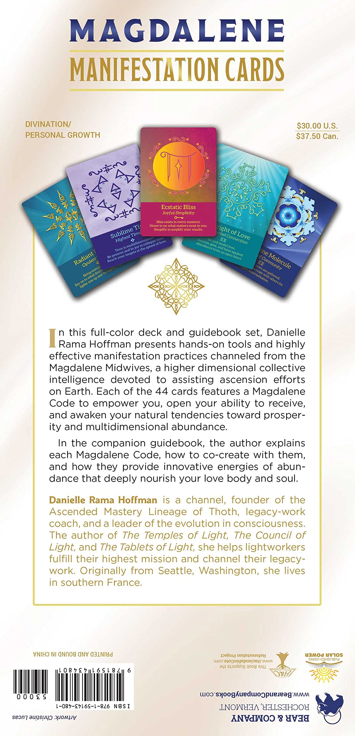 Magdalene Manifestation Cards - Law of Attraction Deck for Abundance & Love | Spiritual Growth, Meditation & Self-Discovery Tool