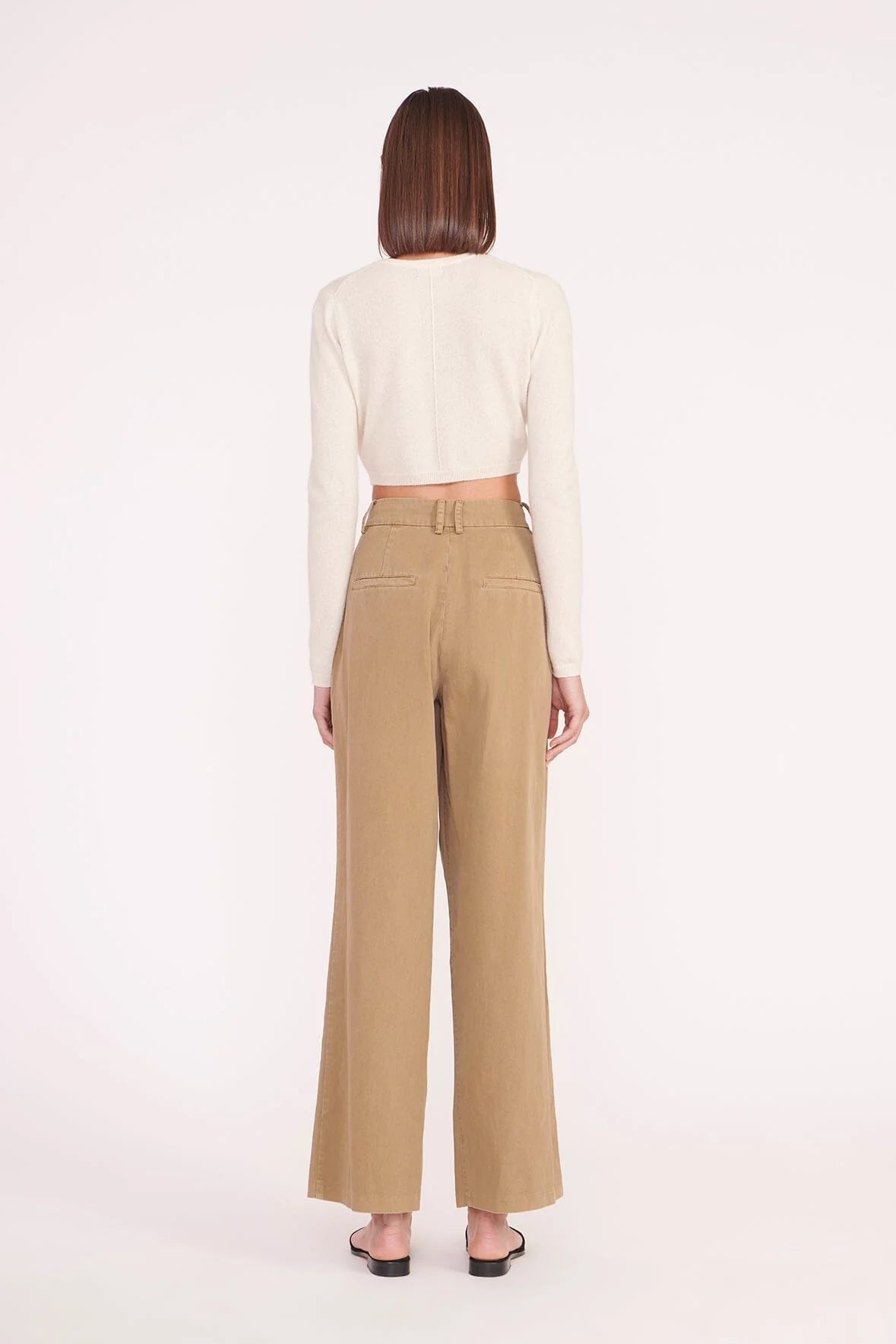 Deanna Sweater Cardigan for Women - Soft Knit Open Front Cardigan in Cream - Perfect for Office, Casual Outfits and Layering in Fall/Winter