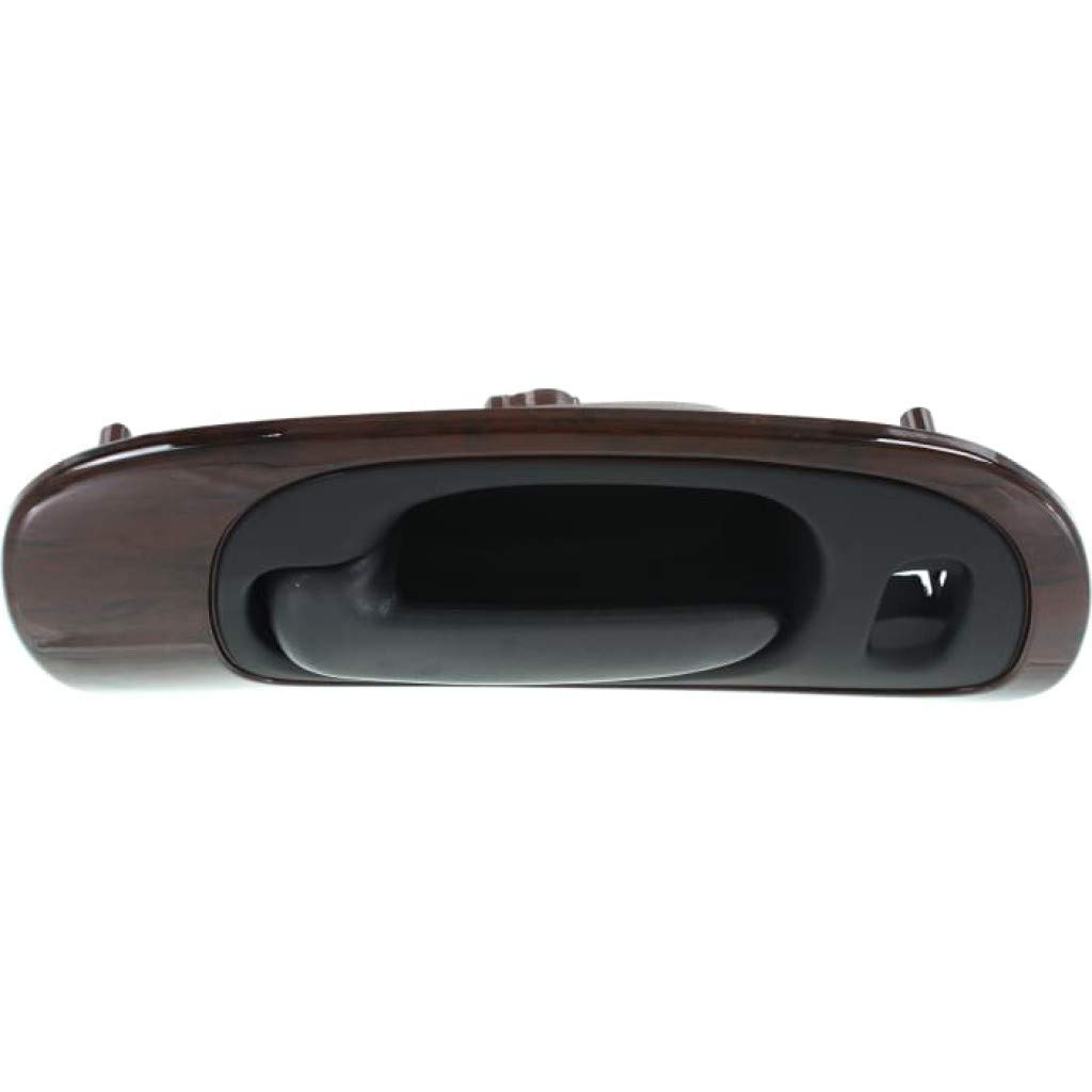 KarParts360 Replacement Interior Door Handle for 1999-2001 Chrysler LHS - Driver Side Front Black with Door Lock Hole | Base Trim | Perfect for Car Door Repair & Maintenance