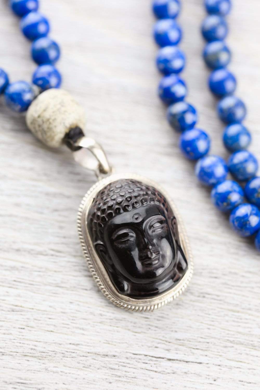 108 Bead Insightful Healing Mala Prayer Necklace - Buddhist Meditation Beads for Stress Relief, Mindfulness & Spiritual Growth | Perfect for Yoga, Meditation & Daily Affirmations