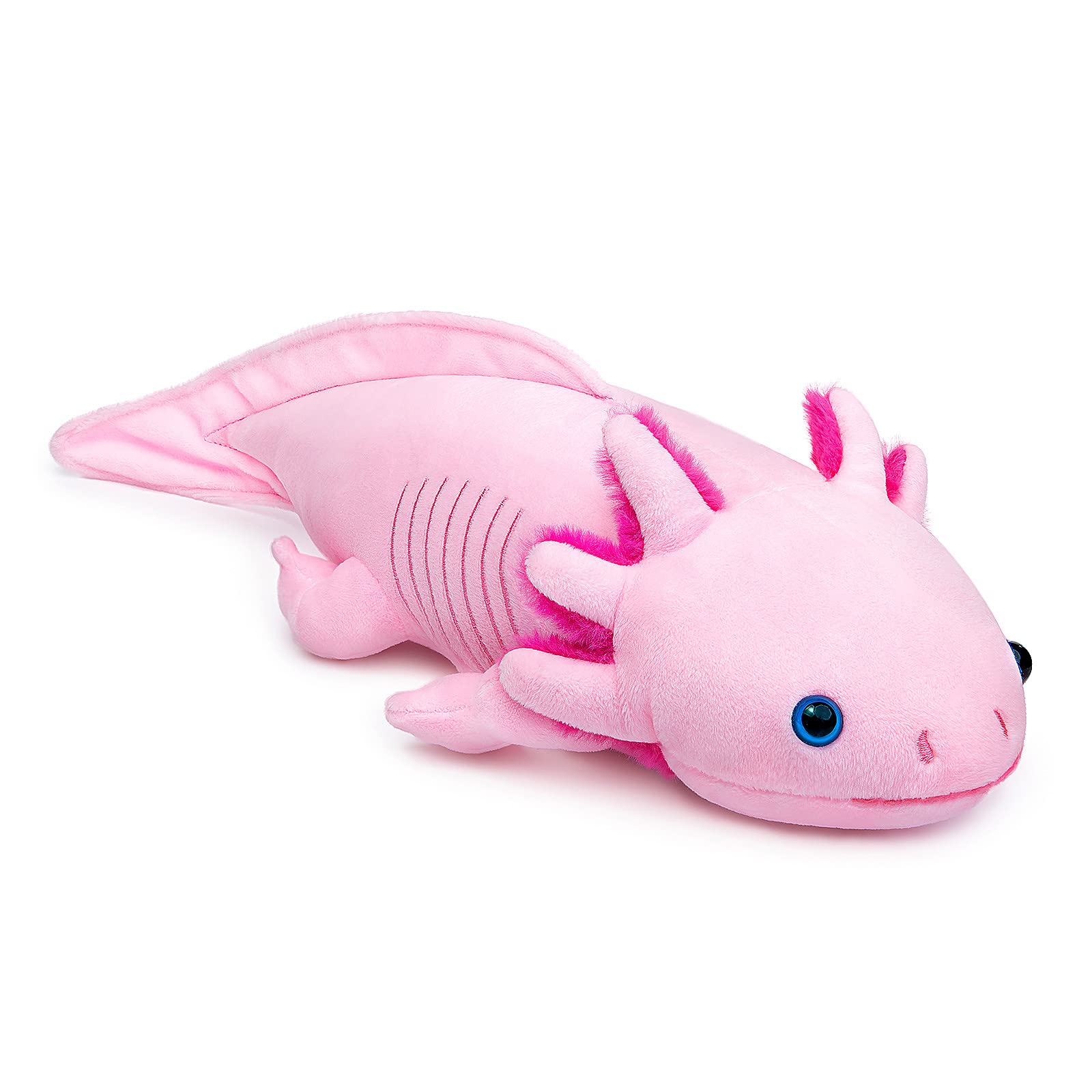 FRANKIEZHOU Realistic Axolotl Stuffed Animal - 19