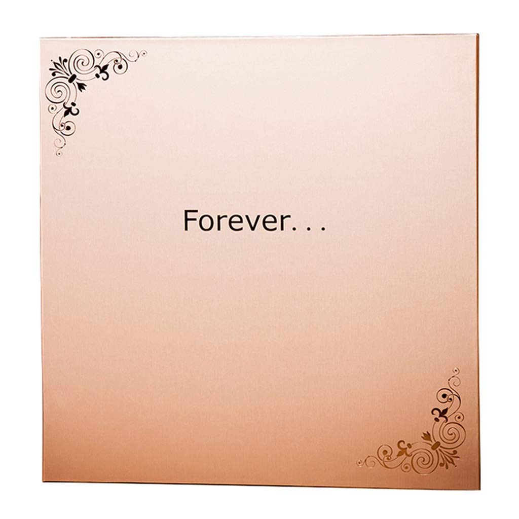 DIY Self-Adhesive Photo Album - Large 33x32.5cm Black Card Scrapbook for Wedding, Birthday & Anniversary Memories | Perfect for Preserving Family & Friends' Moments | Handmade Keepsake for Special Occasions