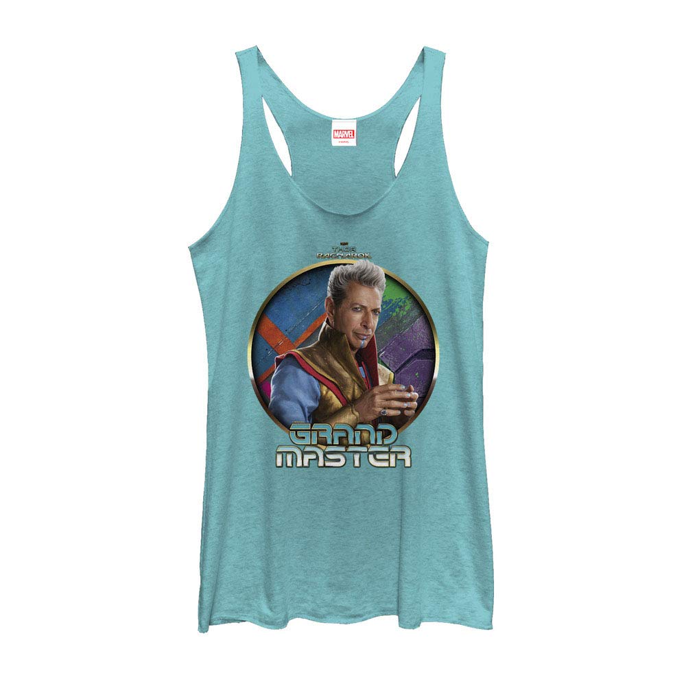 Marvel Grandmaster Jeff Women's Racerback Tank Top - Comfortable Workout & Casual Wear for Gym, Running & Summer Outfits