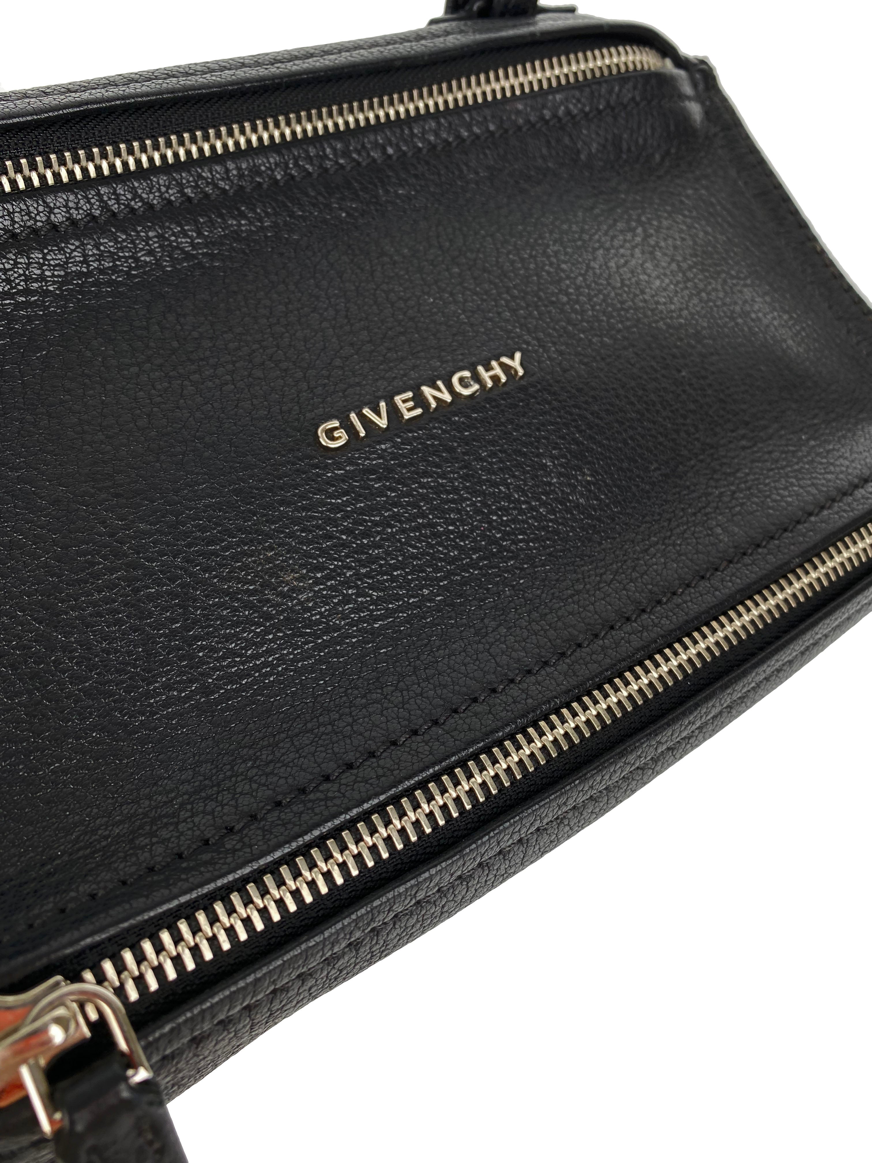 Givenchy Black Pandora Bag - Luxury Leather Shoulder Bag for Women | Perfect for Evening Parties, Date Nights & Office Wear