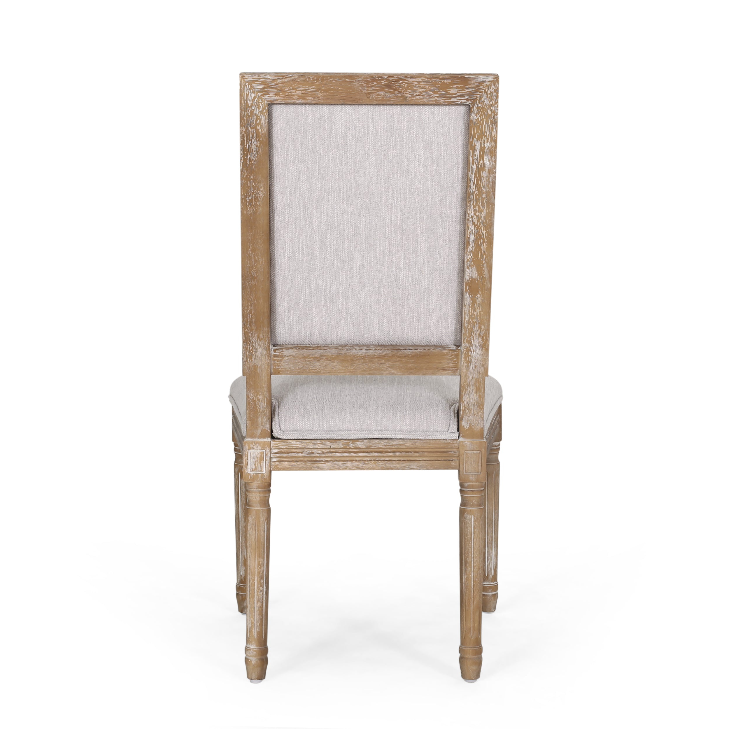 Modern Dining Chairs Set of 6 - Sturdy Wooden Kitchen Chairs with Padded Seats - Perfect for Dining Room, Kitchen, Breakfast Nook & Home Decor