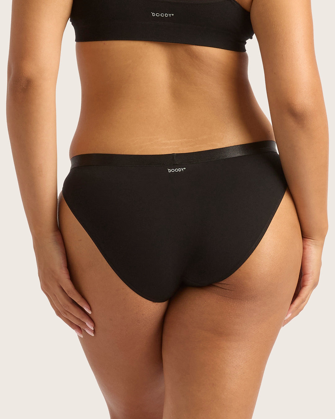 LYOLYTE High Waisted Hipster Bikini Set - Sexy Black Swimwear for Women | Perfect for Beach Vacations, Pool Parties & Summer Getaways