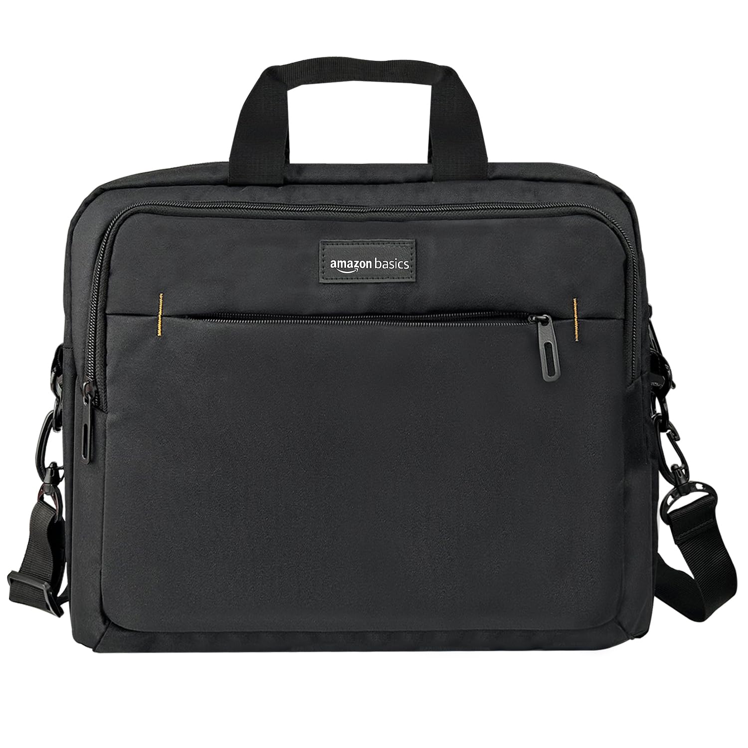 Amazon Basics 15.6-Inch Laptop & Tablet Bag with Padded Compartment - Black | Slim Protective Sleeve for MacBook, iPad, Chromebook - Perfect for Work, School & Travel  Amazon Basics Wireless Mouse with Nano Receiver - Ergonomic USB Computer Mouse for PC, Laptop, Mac - Black | Smooth Scrolling & Silent Click for Office, Home & Gaming Use