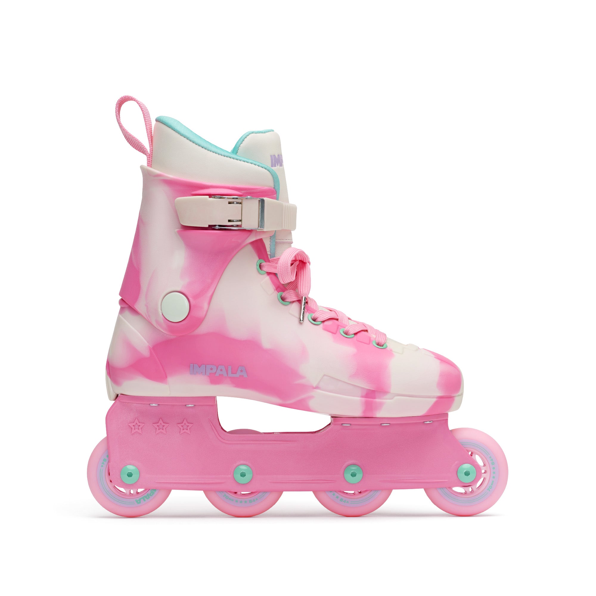 Impala Lightspeed Inline Skates - Sherbert Swirl Color | Women's & Men's Rollerblades for Outdoor & Indoor Skating, Fitness & Fun