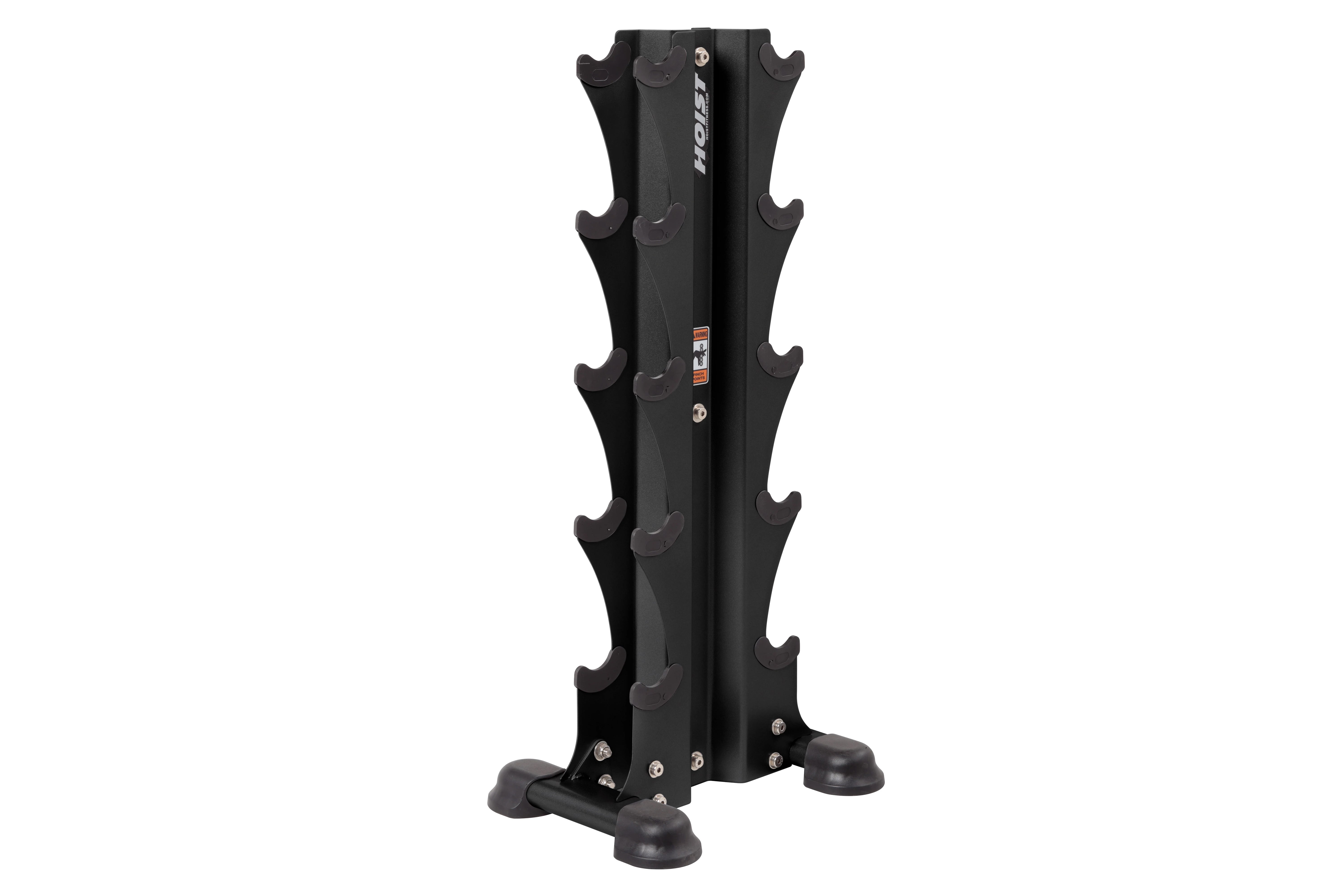 Hoist 5 Pair Vertical Dumbbell Tower Rack (HF 5459) - Heavy Duty Dumbbell Storage for Home Gym & Commercial Fitness Centers - Perfect for Weight Training & Space Saving Organization