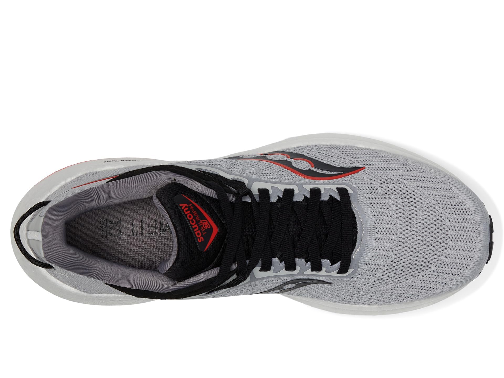 Saucony Men's Triumph 21 Running Shoes - Lightweight Cushioned Sneakers for Marathon Training & Road Running | Comfortable Athletic Footwear for Jogging & Gym Workouts