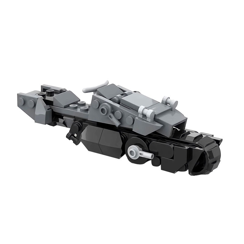 Gobricks 84PCS MOC 180845 First Order Treadspeeder 125Z Building Blocks Set - Star Wars Inspired DIY Model Kit for Adults & Kids, Perfect for Display, Collection and Creative Play