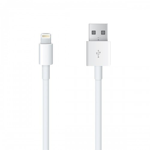 Premium 3ft Lightning Cable - Fast Charging & Sync for iPhone 14/13/12/11/X/8/7 - Durable Nylon Braided White USB Cable - Perfect for Home, Office & Travel