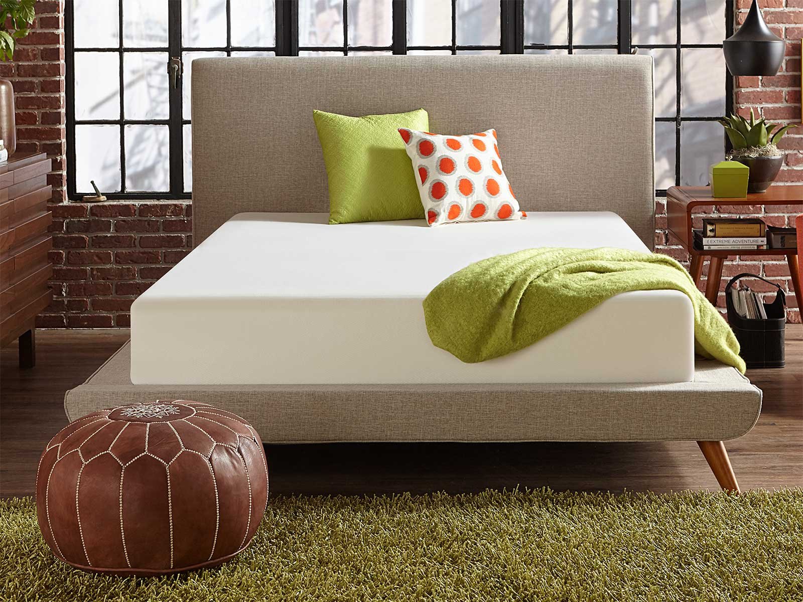 Live & Sleep Classic 12 Inch Plush Memory Foam Mattress - Twin XL Size, CertiPUR-US Certified for Firm Body Support & Pressure Relief - Perfect for Guest Rooms, Dorms & Small Bedrooms