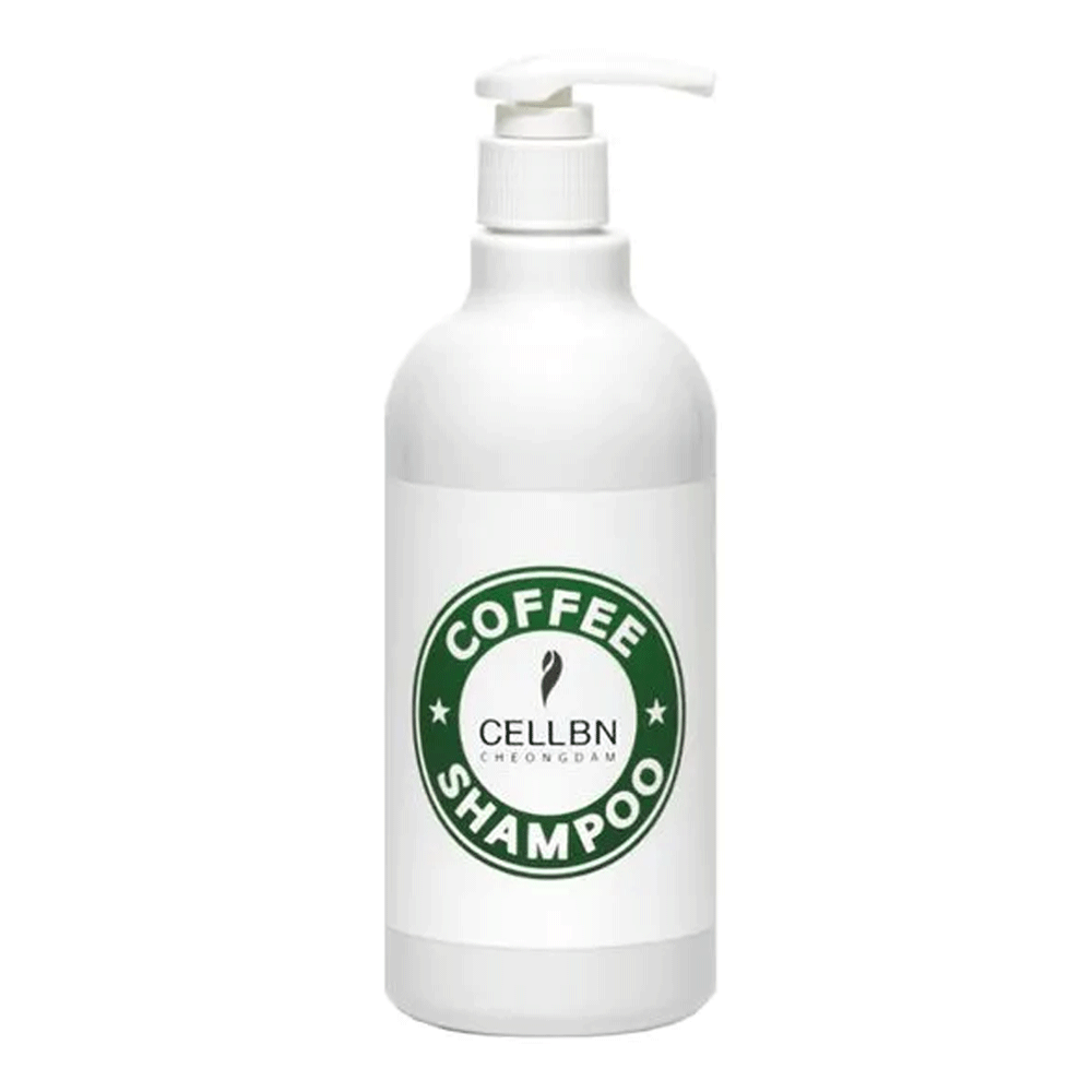 CELLBN Mega Plus Coffee Shampoo for Hair Growth & Volume - 500ml Sulfate-Free Shampoo with Caffeine - Revitalizing & Thickening for Men & Women - Perfect for Daily Hair Care Routine