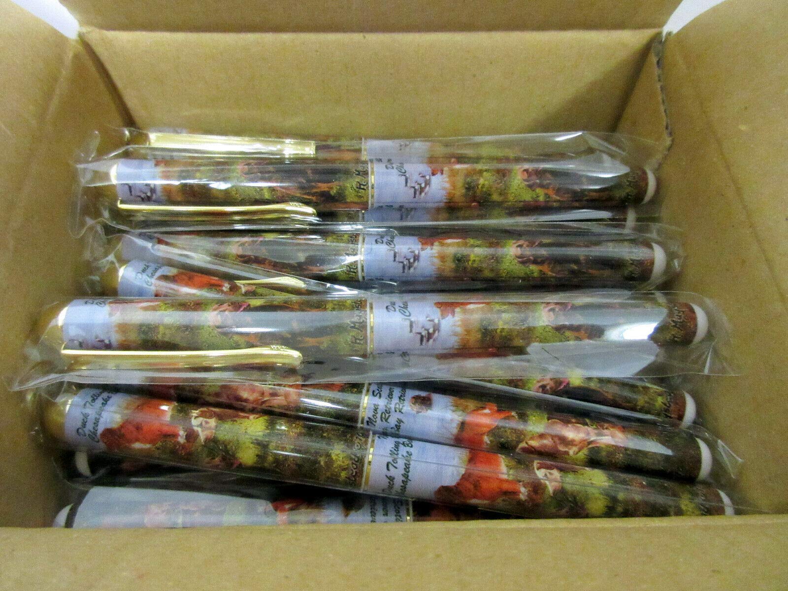 Premium Designer Dog Breed Pens - Nova Scotia Duck Tolling & Chesapeake Bay Retriever Themed - 50-Pack Wholesale - Perfect for Pet Lovers, Office Gifts & Collectors