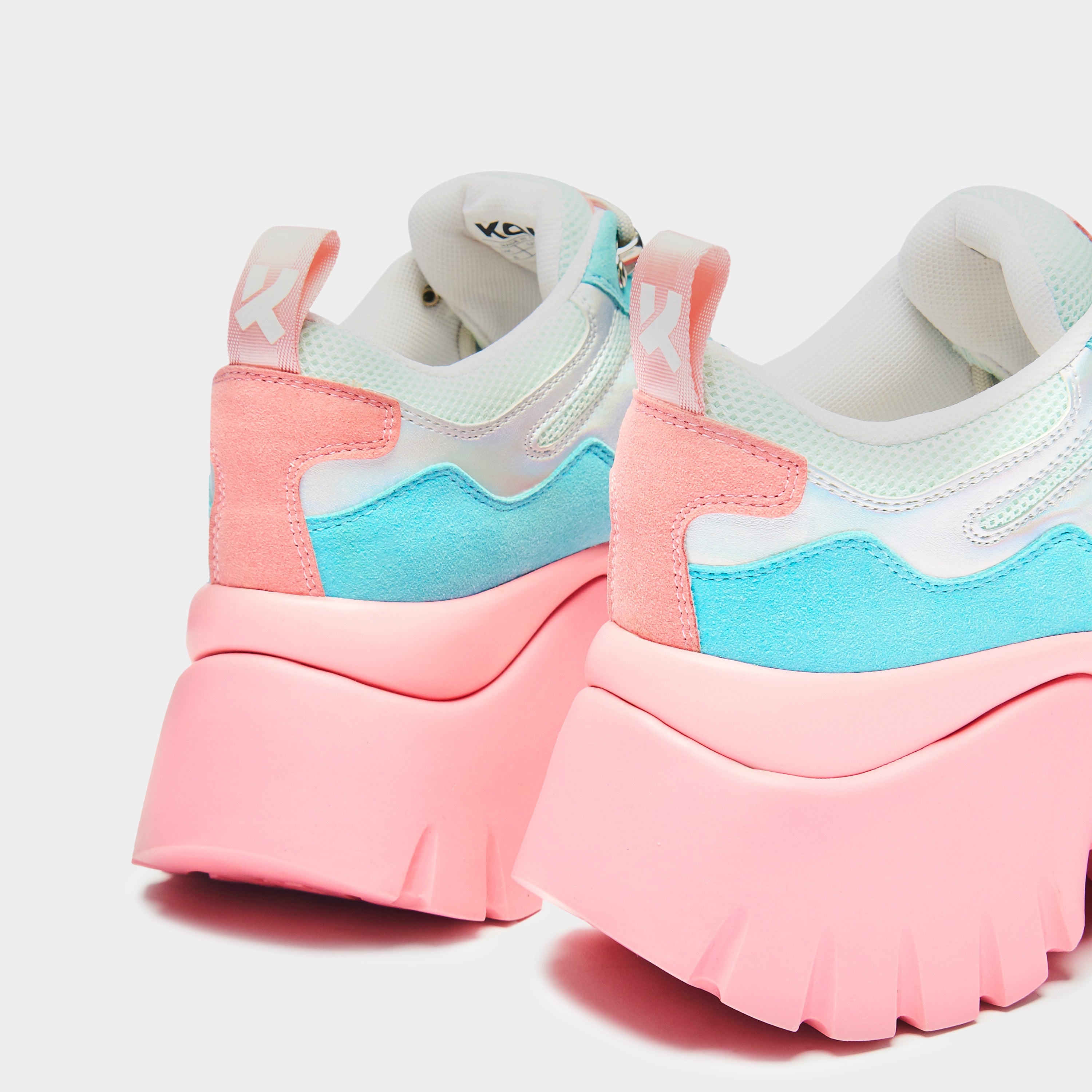 Infinity Zone Chunky Sneakers for Women - Trendy Pink Platform Shoes for Casual Wear, Street Style & Everyday Comfort