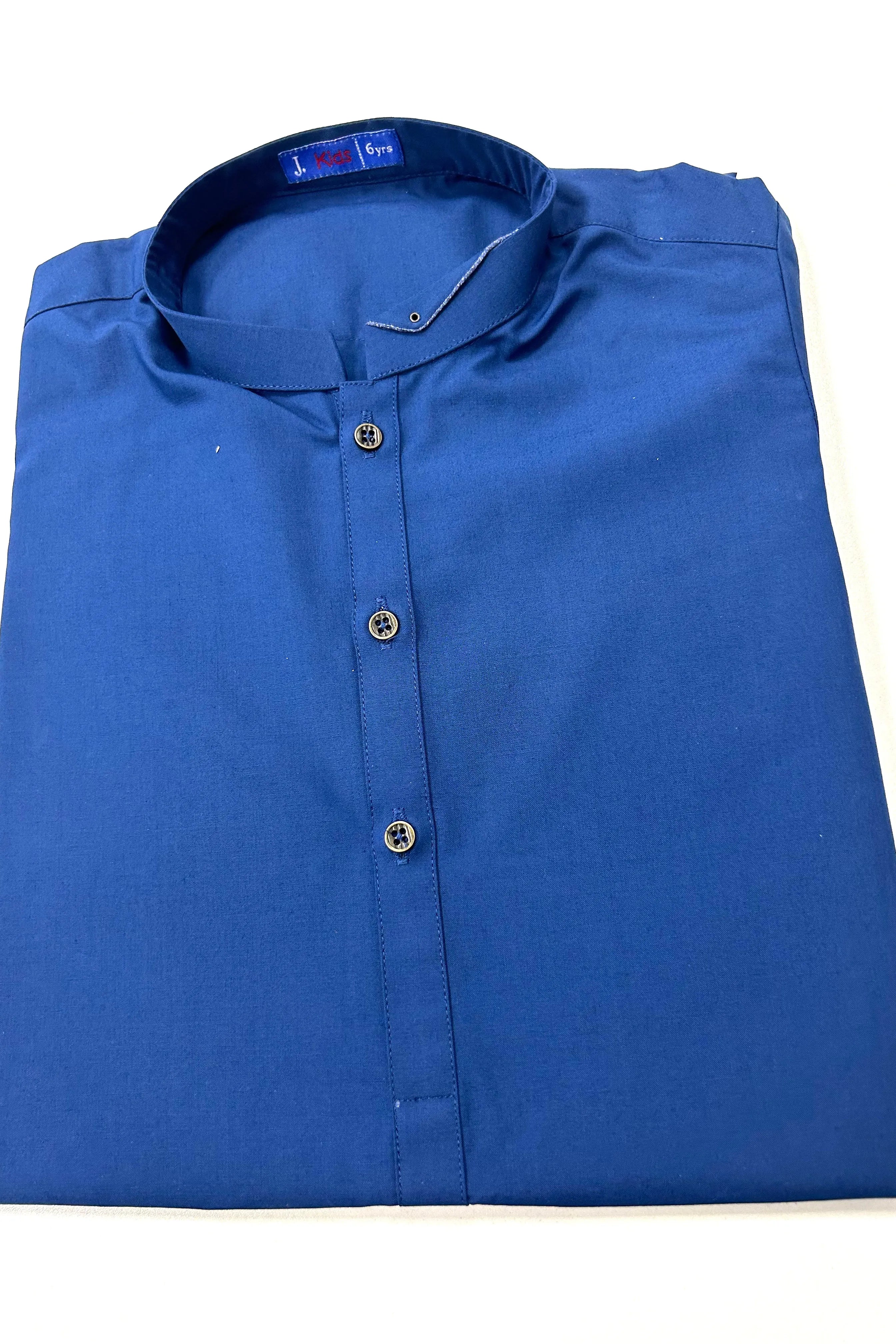 Blended Blue Jubba by J. Junaid Jamshed - Premium Islamic Clothing for Men - Perfect for Eid, Friday Prayers & Special Occasions