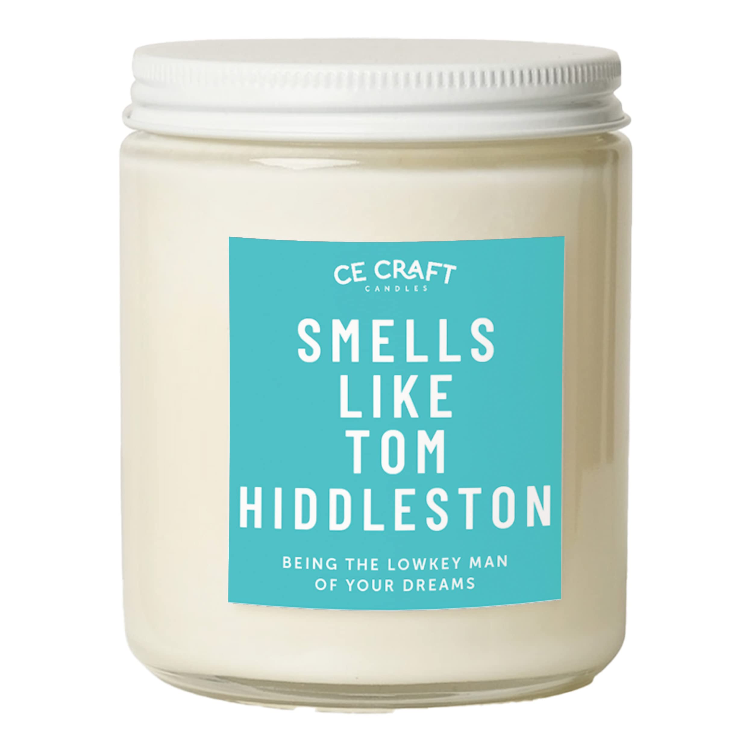 Tom Hiddleston Inspired Fireside Musk Scented Soy Wax Candle - All Natural, 8oz Home & Office Aromatherapy Candle for Relaxation, Meditation & Cozy Evenings