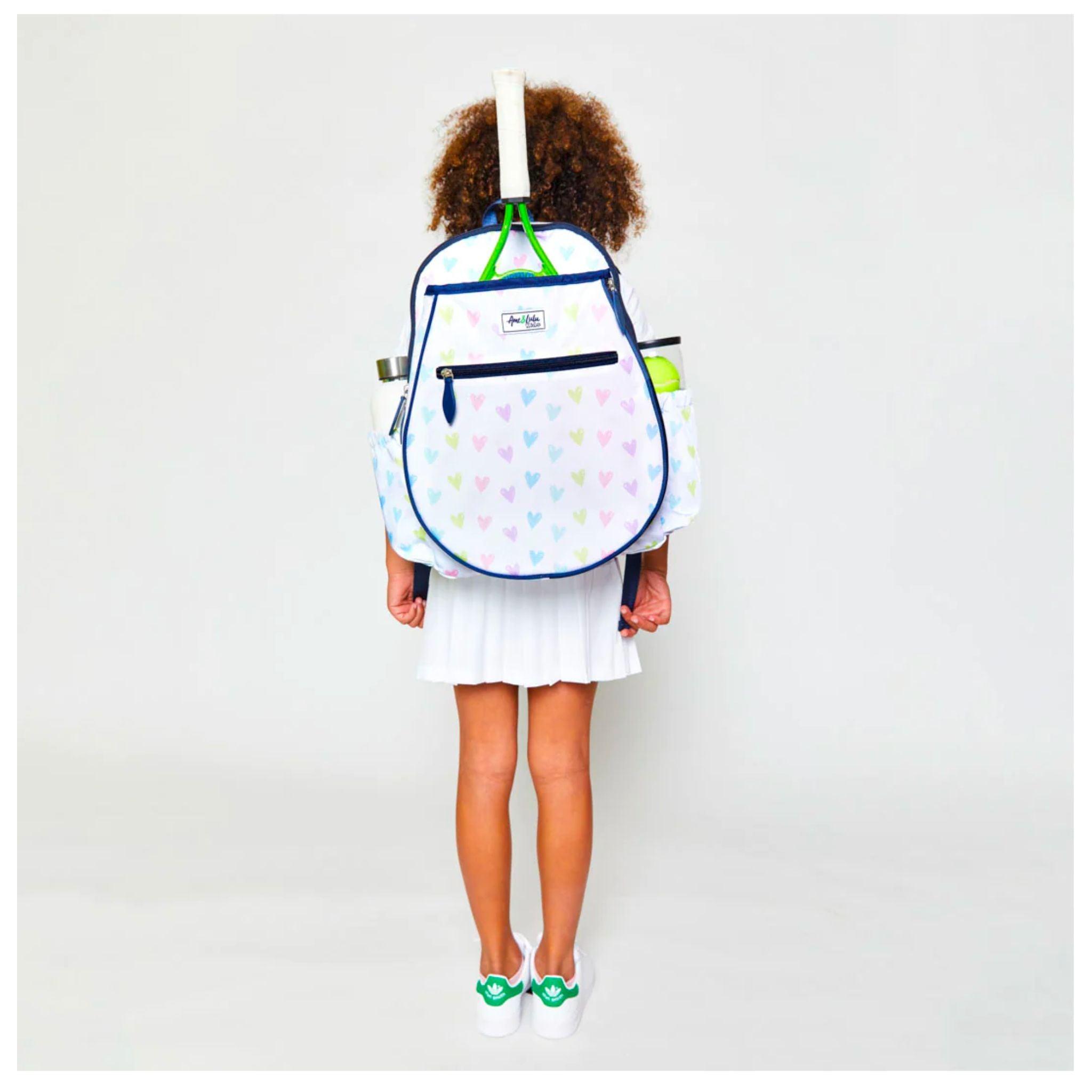 Big Love Kids Tennis Backpack - Lightweight Sports Backpack for Boys & Girls - Perfect for Tennis, School, Travel & Outdoor Activities