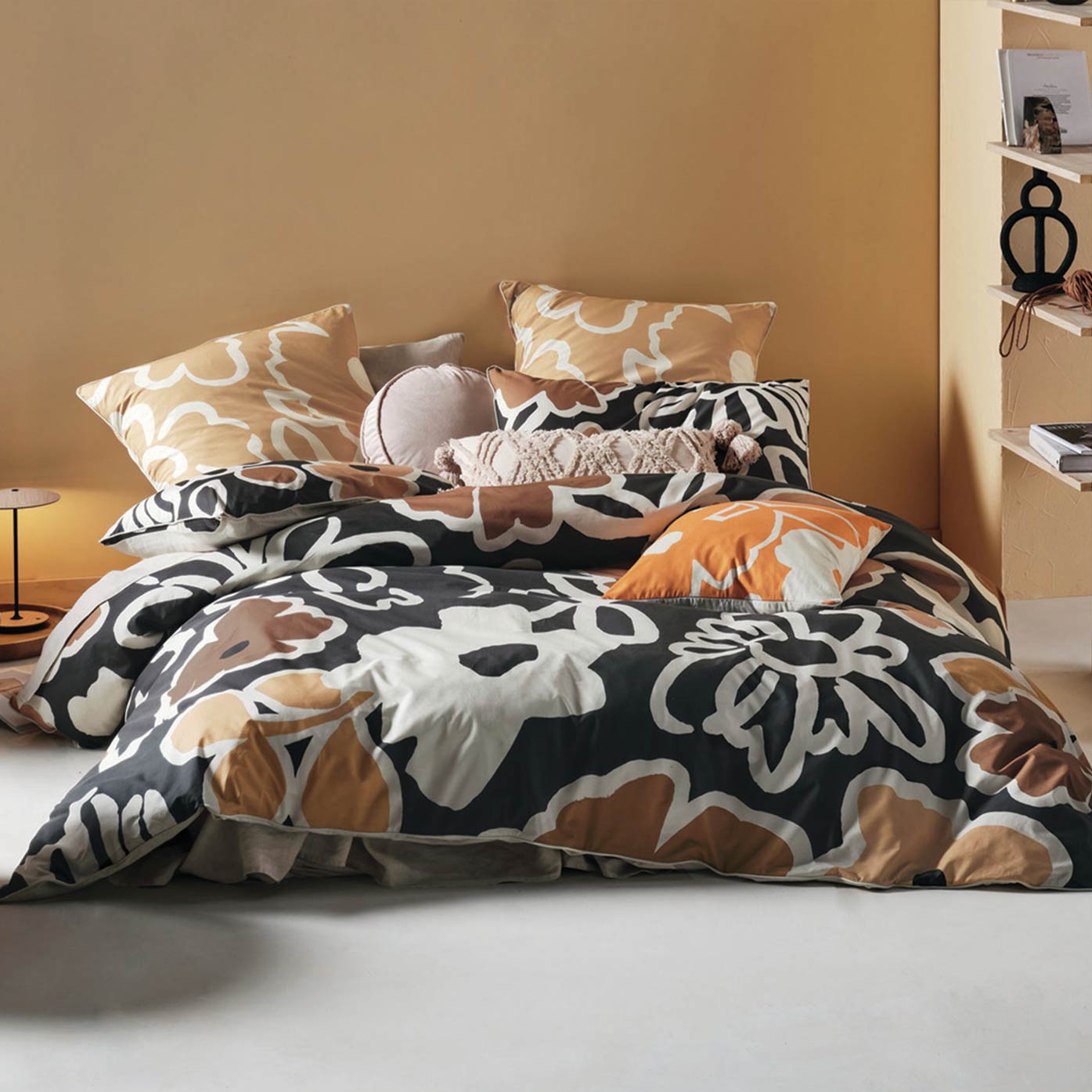 Linen House Hazel Quilt Cover Set - Queen Size 100% Cotton Bedding Set for Cozy Sleep | Perfect for Master Bedroom, Guest Room & Airbnb Stays