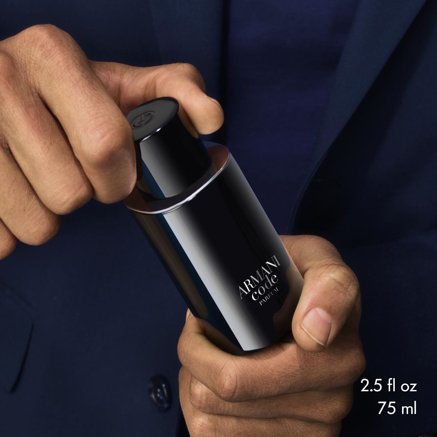 Armani Code Cologne for Men - Fresh & Aromatic Men's Perfume with Bergamot, Clary Sage & Tonka Bean Notes | Long-Lasting Luxury Fragrance for Date Night, Office & Special Occasions