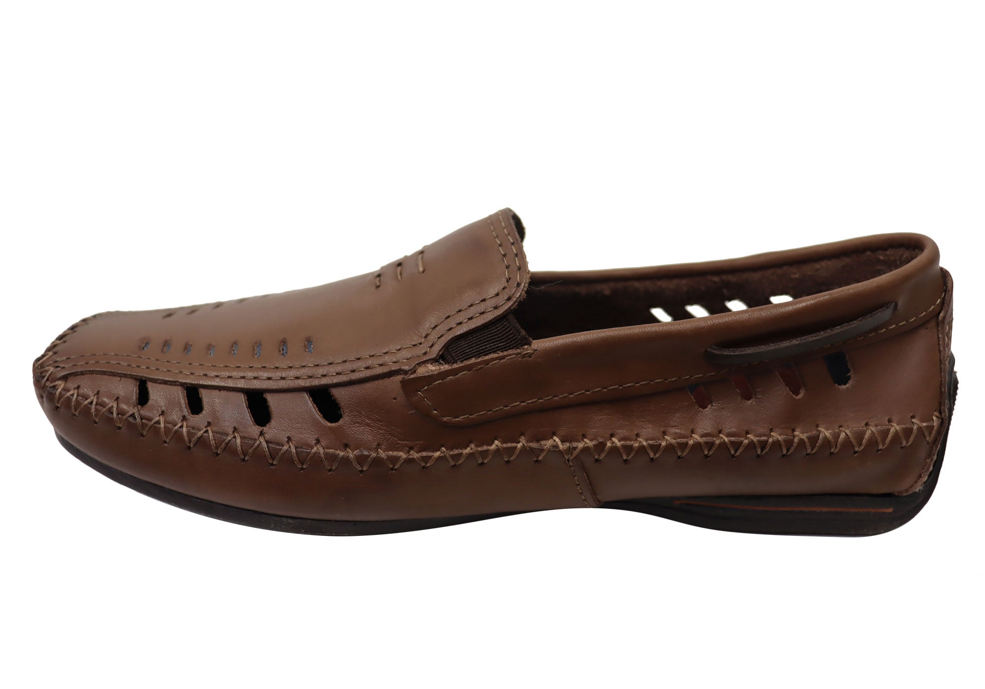 Nigel Men's Comfortable Leather Loafers - Handmade in Brazil - Premium Casual & Dress Shoes for Business, Travel & Everyday Wear
