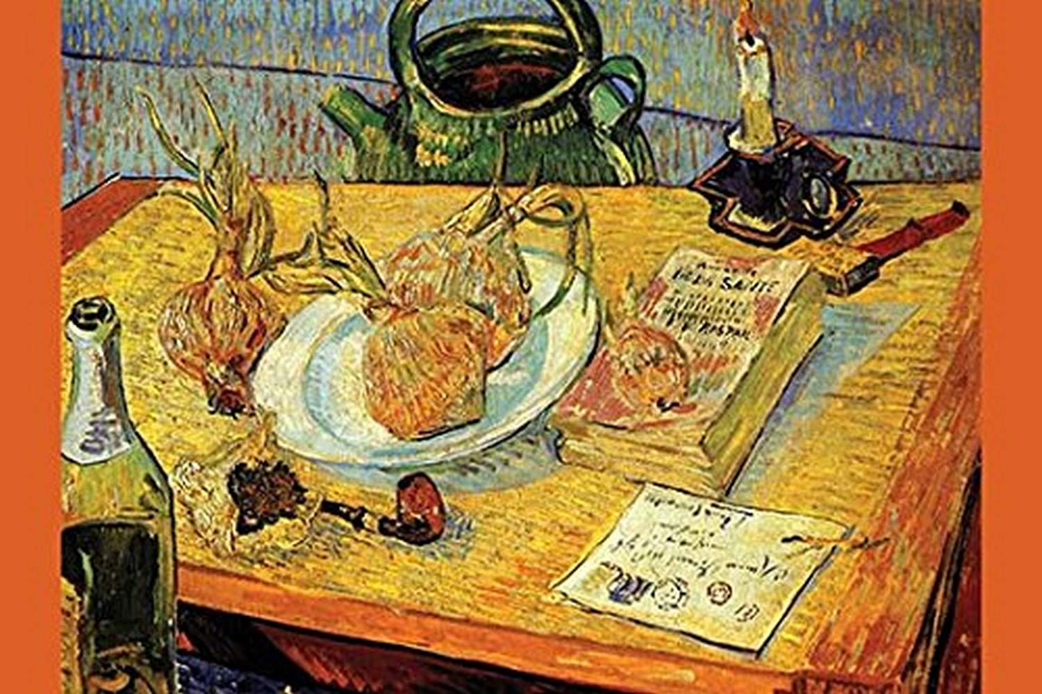 Still Life Drawing Board Pipe Onions and Sealing-Wax Art Print Poster - 20x30 Inches - Vintage Sketch Wall Decor for Home, Office & Studio - Perfect for Art Lovers & Interior Design
