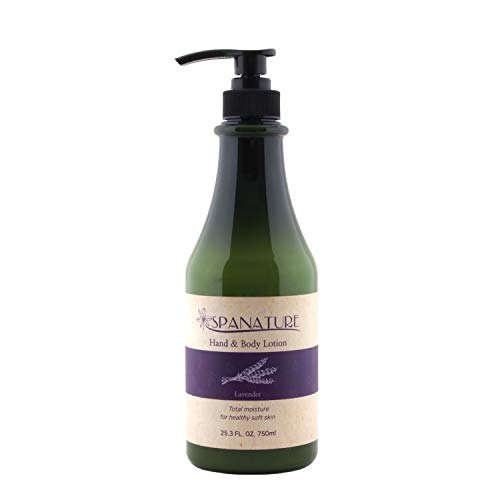 **Lavender Hand & Body Lotion - Deep Moisturizing & Nourishing Cream for Dry Skin - 750ml/25oz with Pump - Korean Skincare - Perfect for Daily Use, Spa & Relaxation**