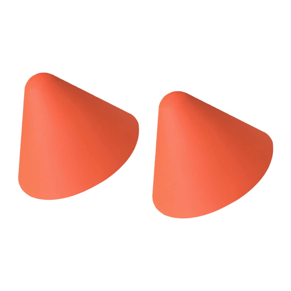 Silicone Pot Lid Knobs & Heat Resistant Oven Mitts - 1 Pair Orange Kitchen Potholders for Cooking, Baking, Grilling - Non-Slip Grip, Burn Protection for Stovetop, Oven & BBQ Use