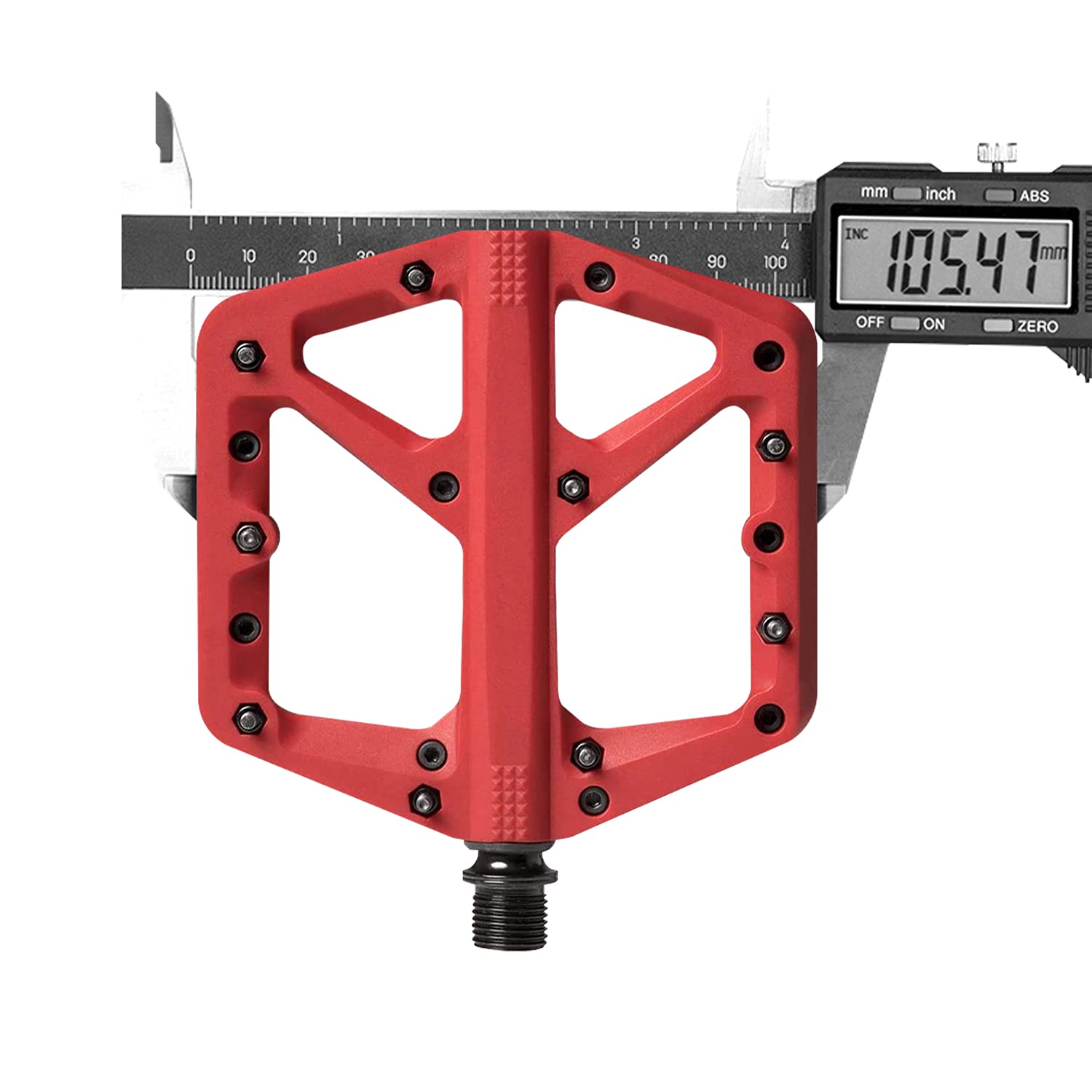 Premium Mountain Bike Pedals - Durable Flat BMX/MTB Pedals for Cycling & Off-Road Adventures - Ideal for Trail Riding, Commuting & Extreme Sports