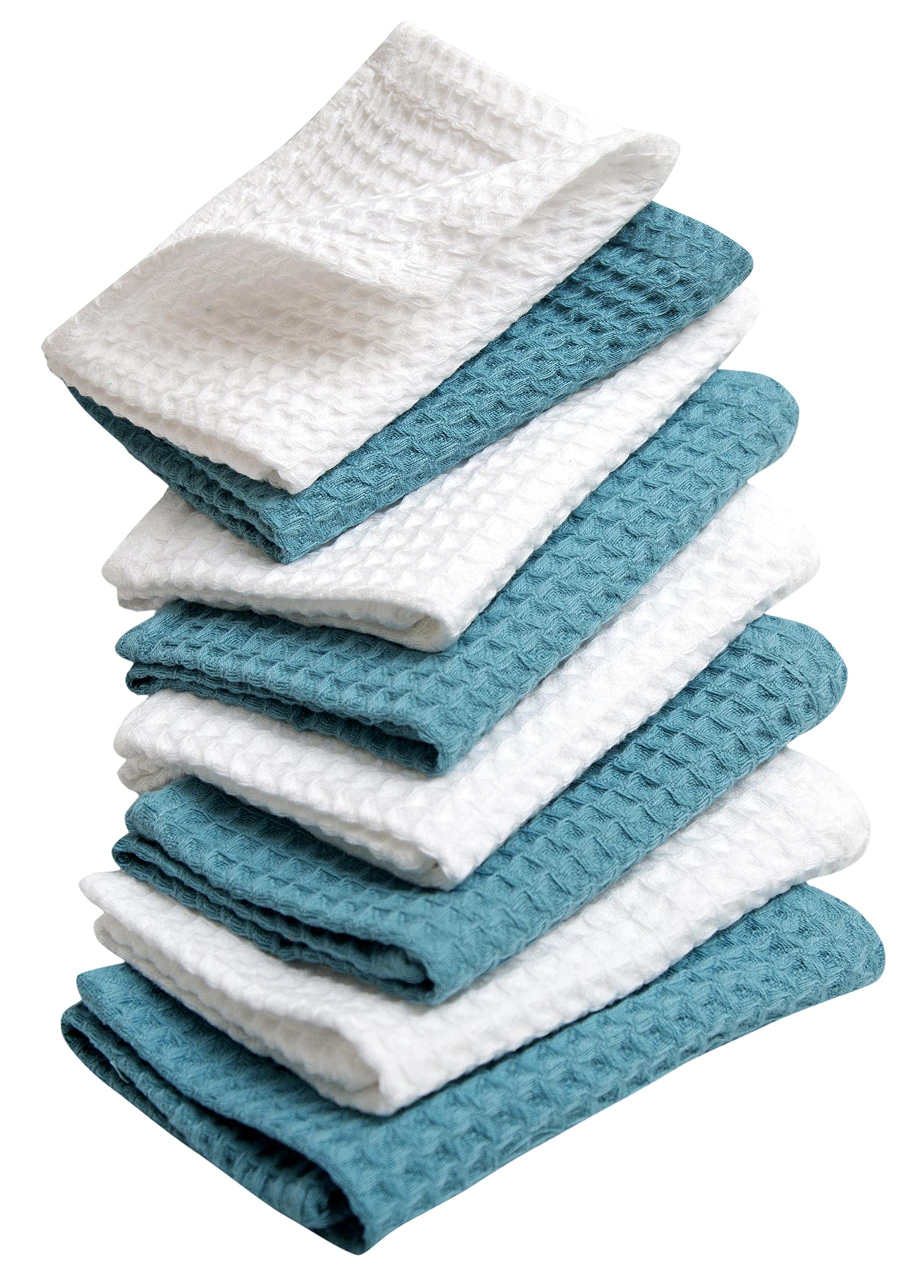 Premium Waffle Weave Dish Cloths (12