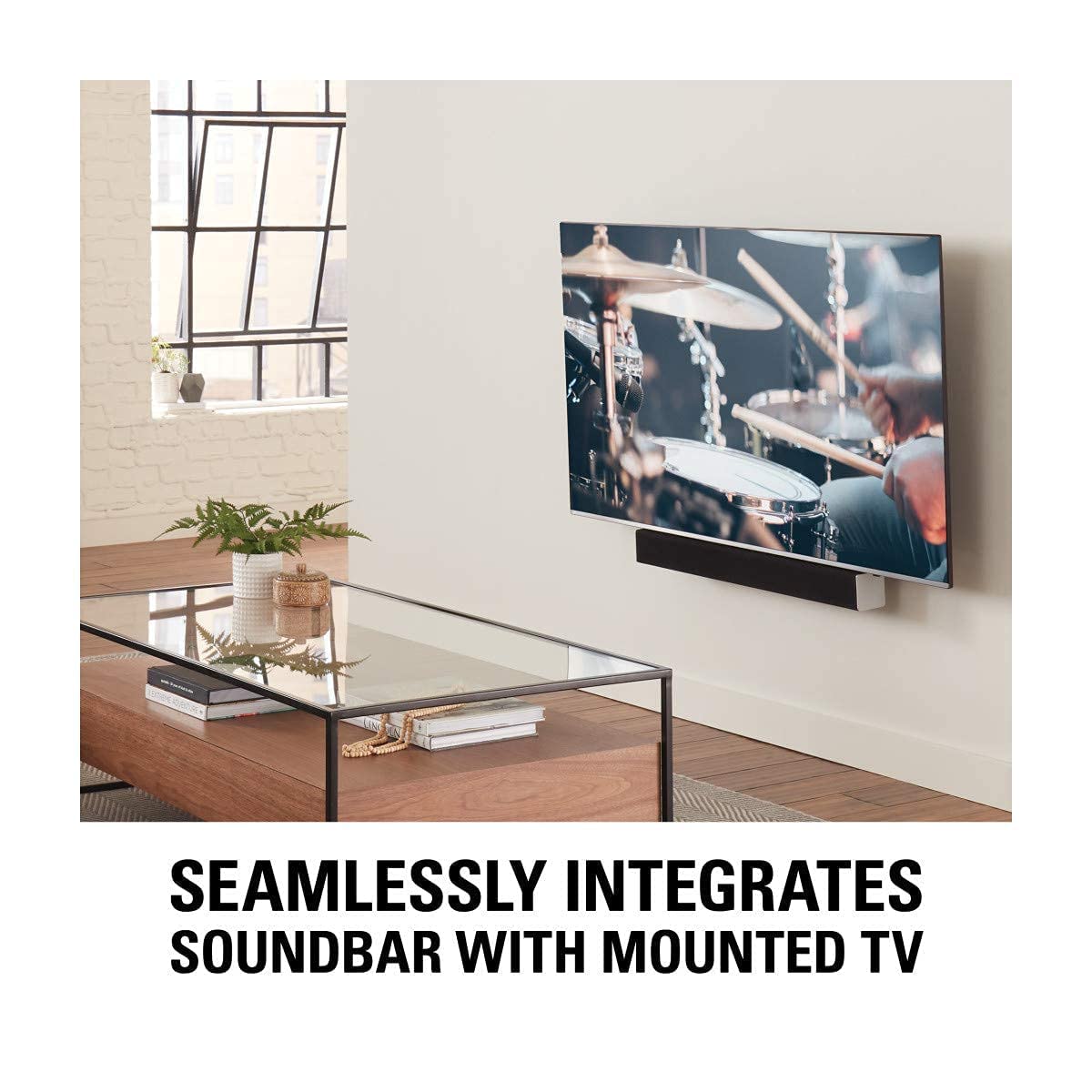SANUS Adjustable Height Speaker Stand - Extends 28