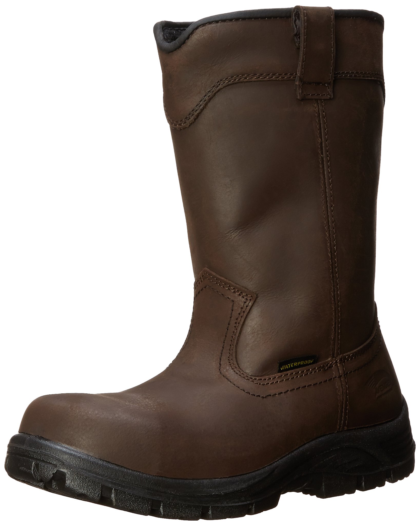 Avenger 7846-m Men's Safety Work Boots - Steel Toe, Slip Resistant, Waterproof for Construction & Industrial Use