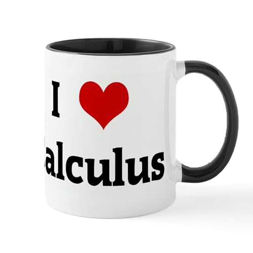 White/Black Inside - I Love Calculus Mug