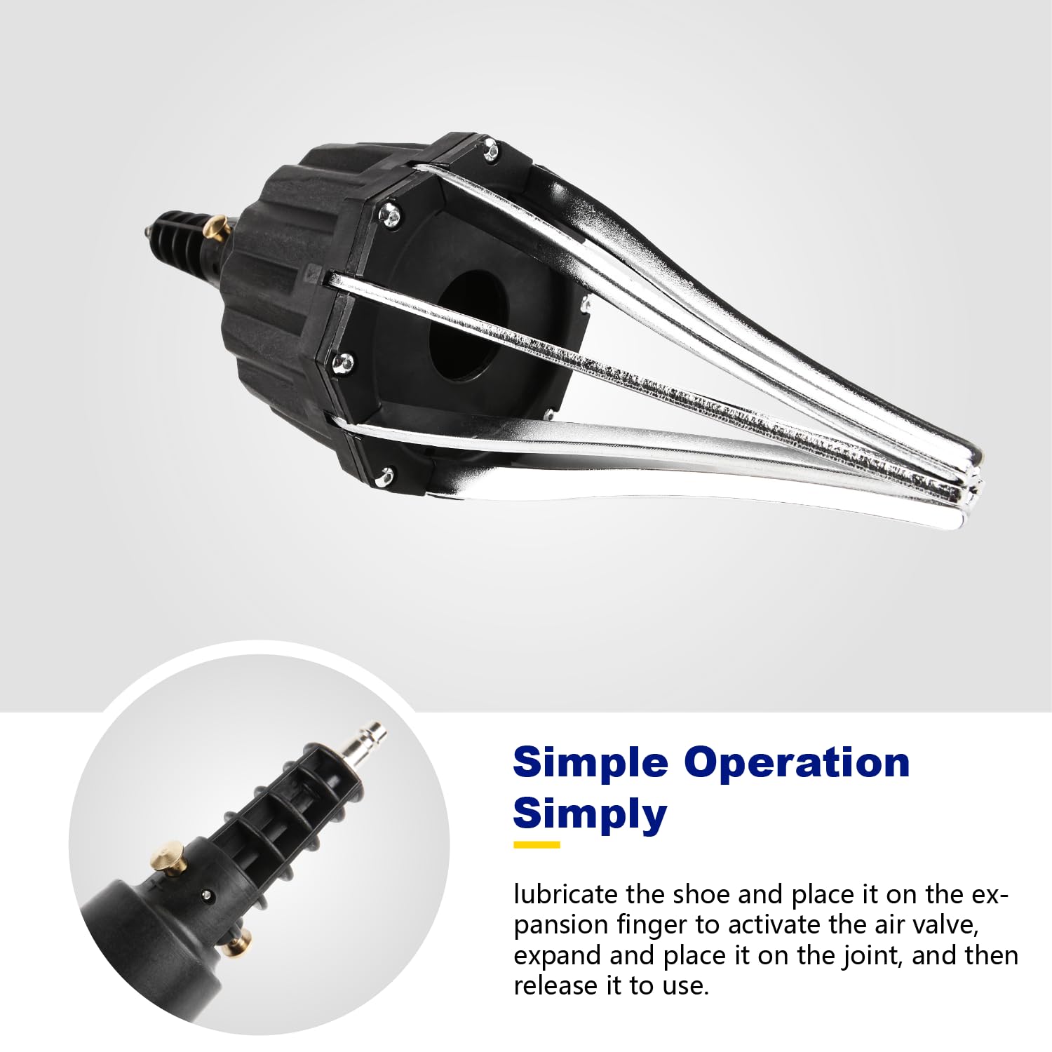 Universal Pneumatic CV Joint Boot Spreader Expander - Air Tool for Easy CV Joint Boot Installation & Removal | Fits All Universal & OEM Vehicle CV Joints | Ideal for Auto Repair Shops & DIY Mechanics