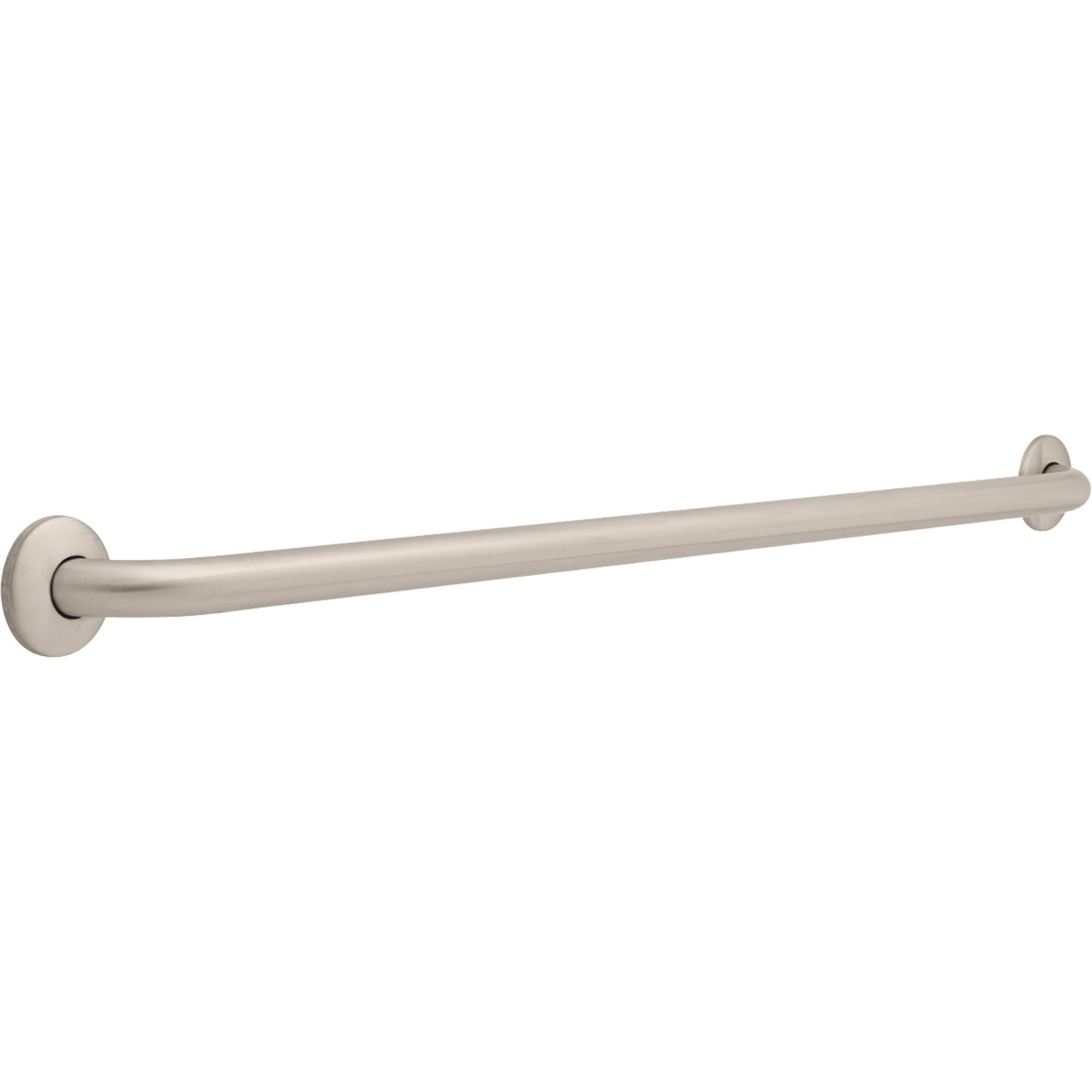 Delta 1-1/4 Inch x 42 Inch Stainless Steel Concealed Mounting Grab Bar for Bathroom Safety - ADA Compliant Shower Handrail for Elderly & Disabled (Model 567690)