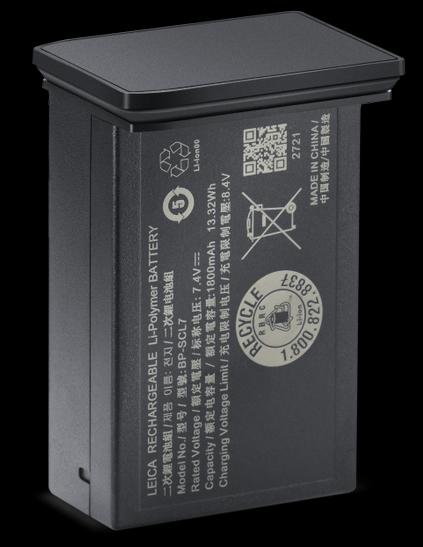 Original Leica BP-SCL7 Lithium Ion Battery (Black) - High Capacity Replacement for Leica Cameras - Perfect for Travel & Professional Photography
